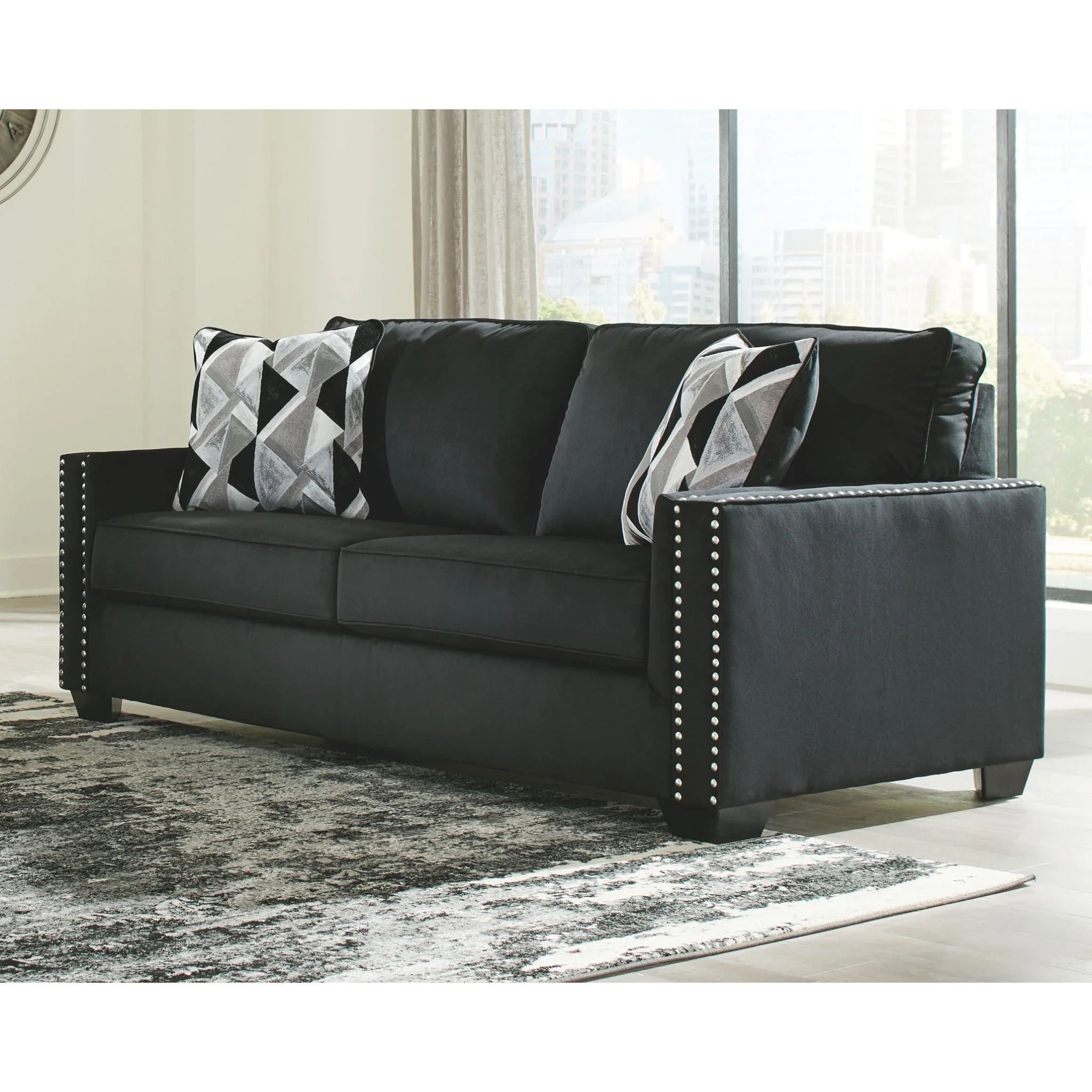 Gleston Sofa - Onyx - Image 2
