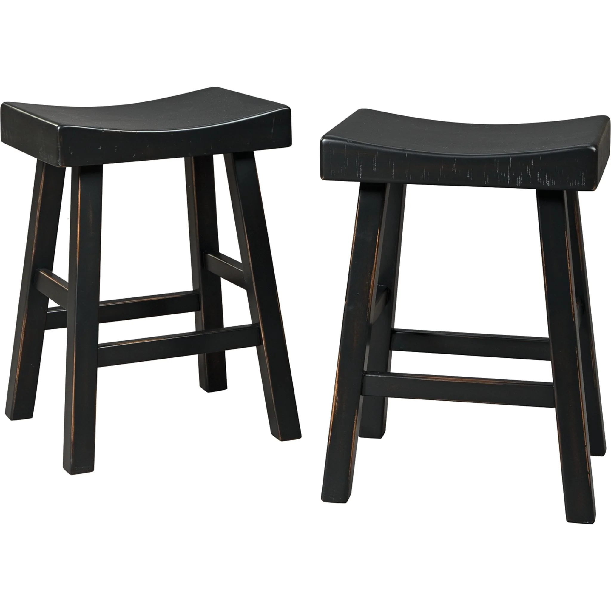 Glosco Counter Height Stool - Medium Brown/Dark Brown - (D548-024) - Image 15