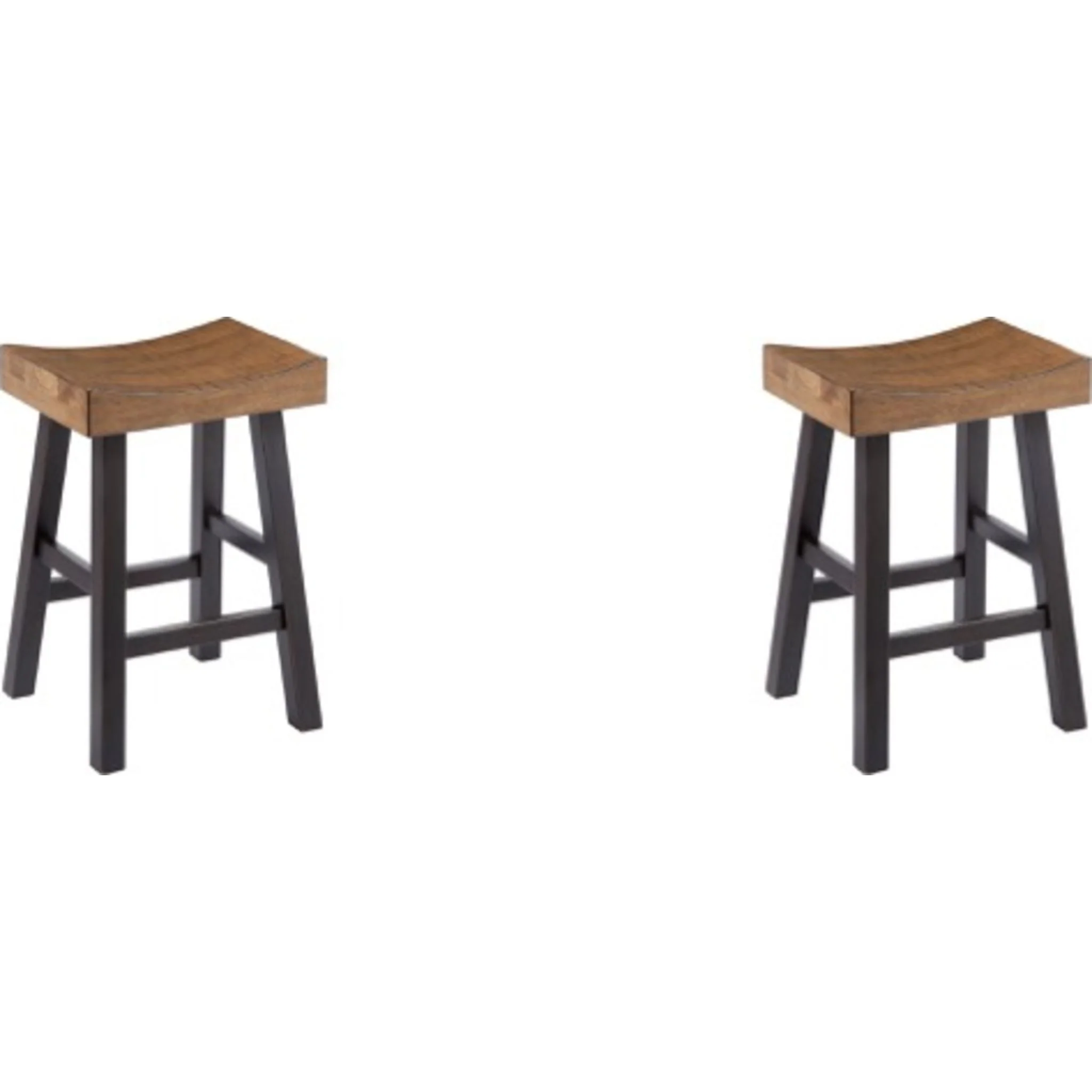 Glosco Counter Height Stool - Medium Brown/Dark Brown - (D548-024) - Image 2