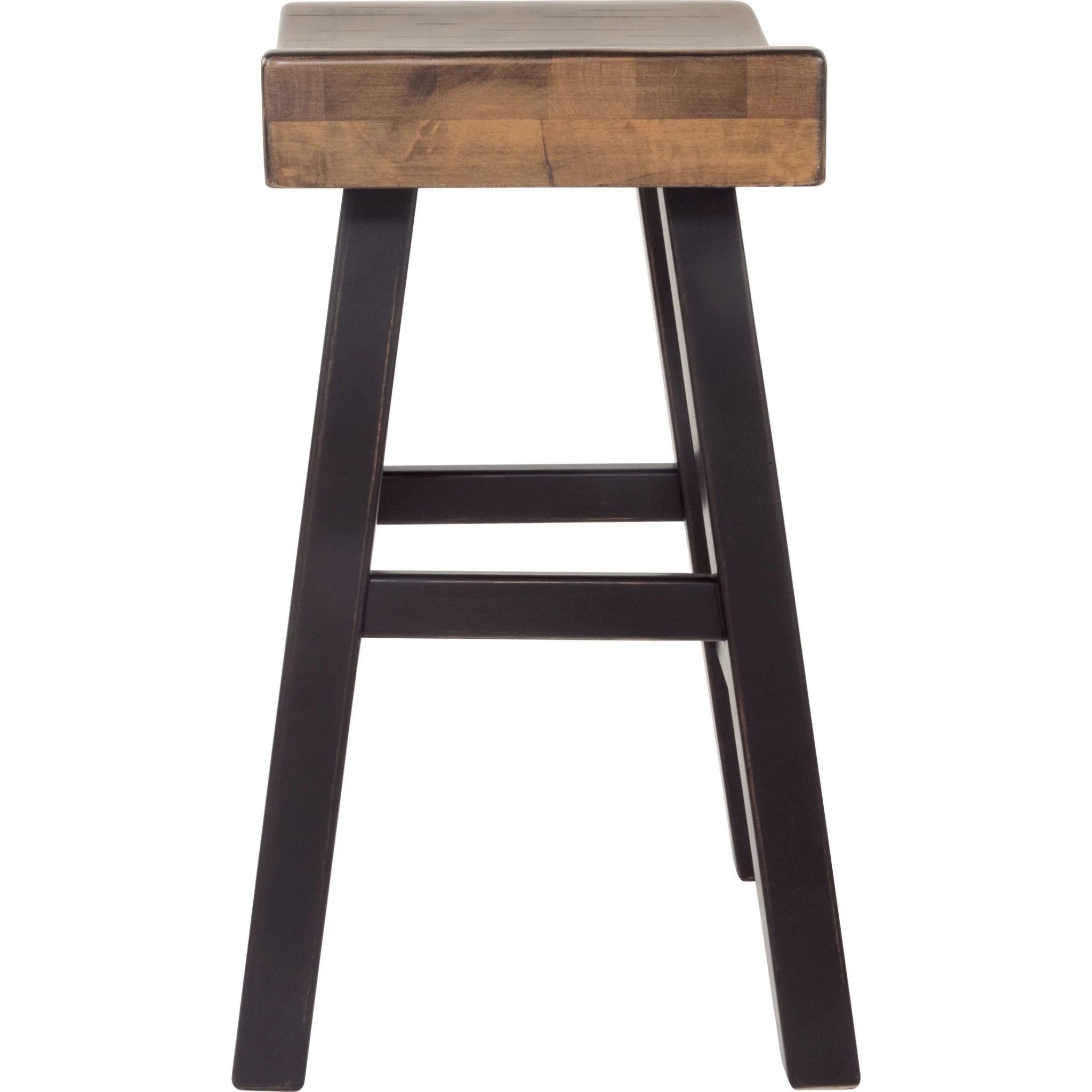 Glosco Counter Height Stool - Medium Brown/Dark Brown - (D548-024) - Image 9