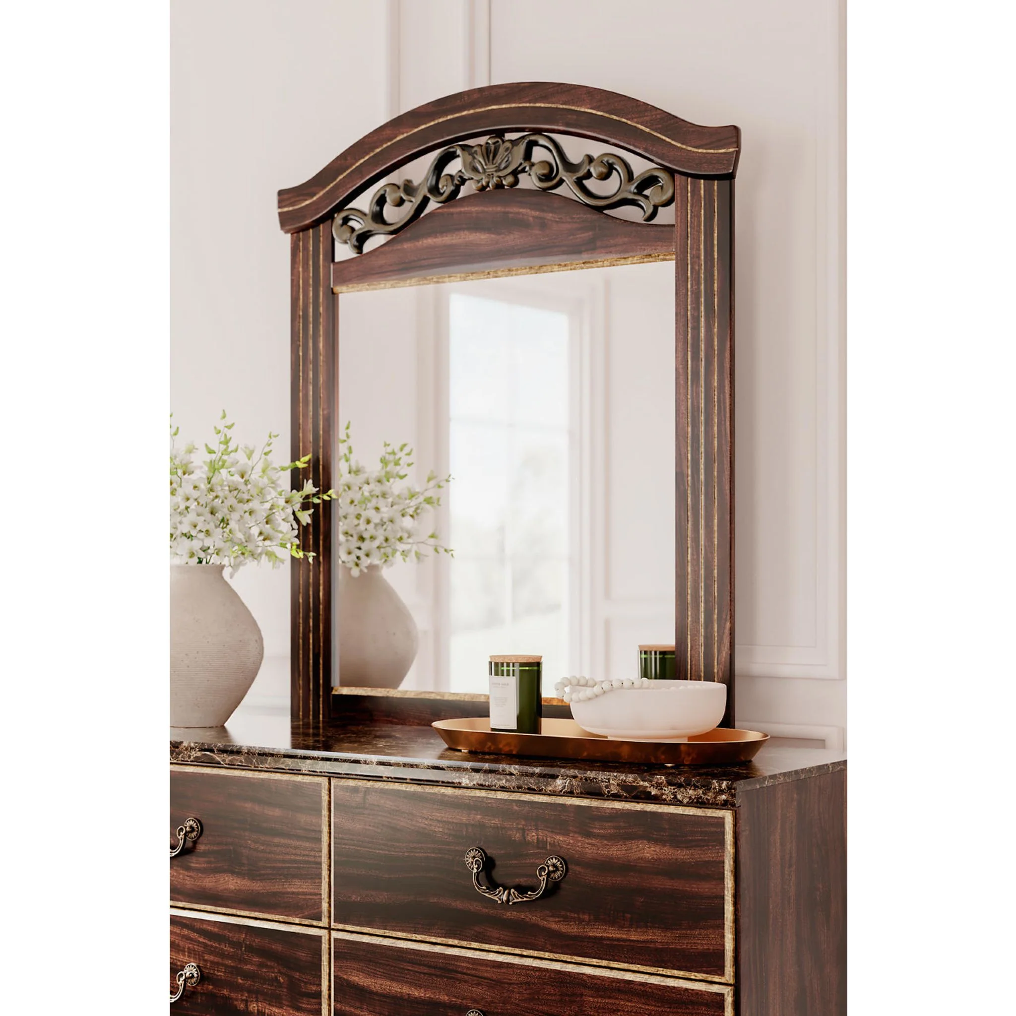 Glosmount Dresser and Mirror - Two-tone - Image 15