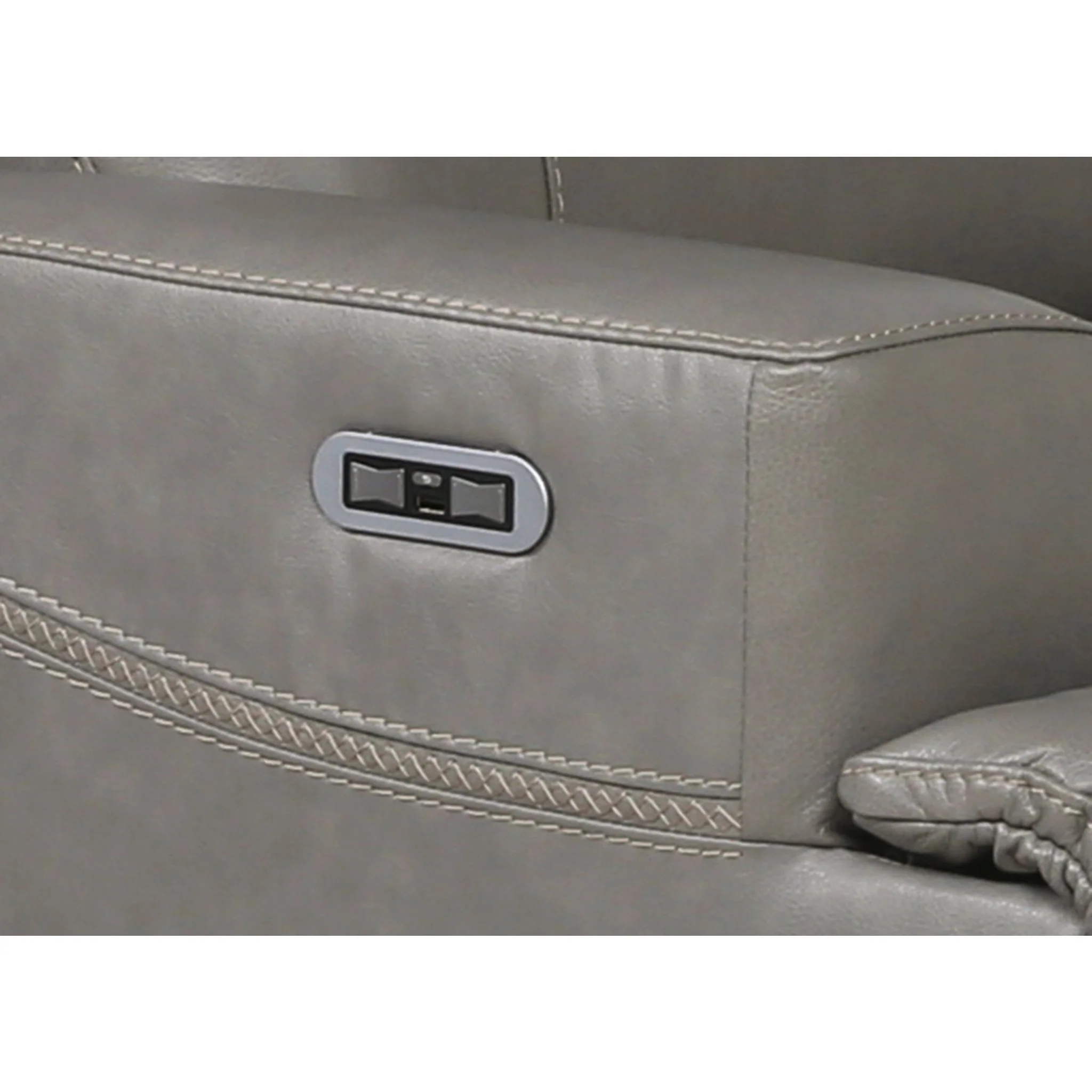 Goal Keeper Power Recliner - Gray - Image 4