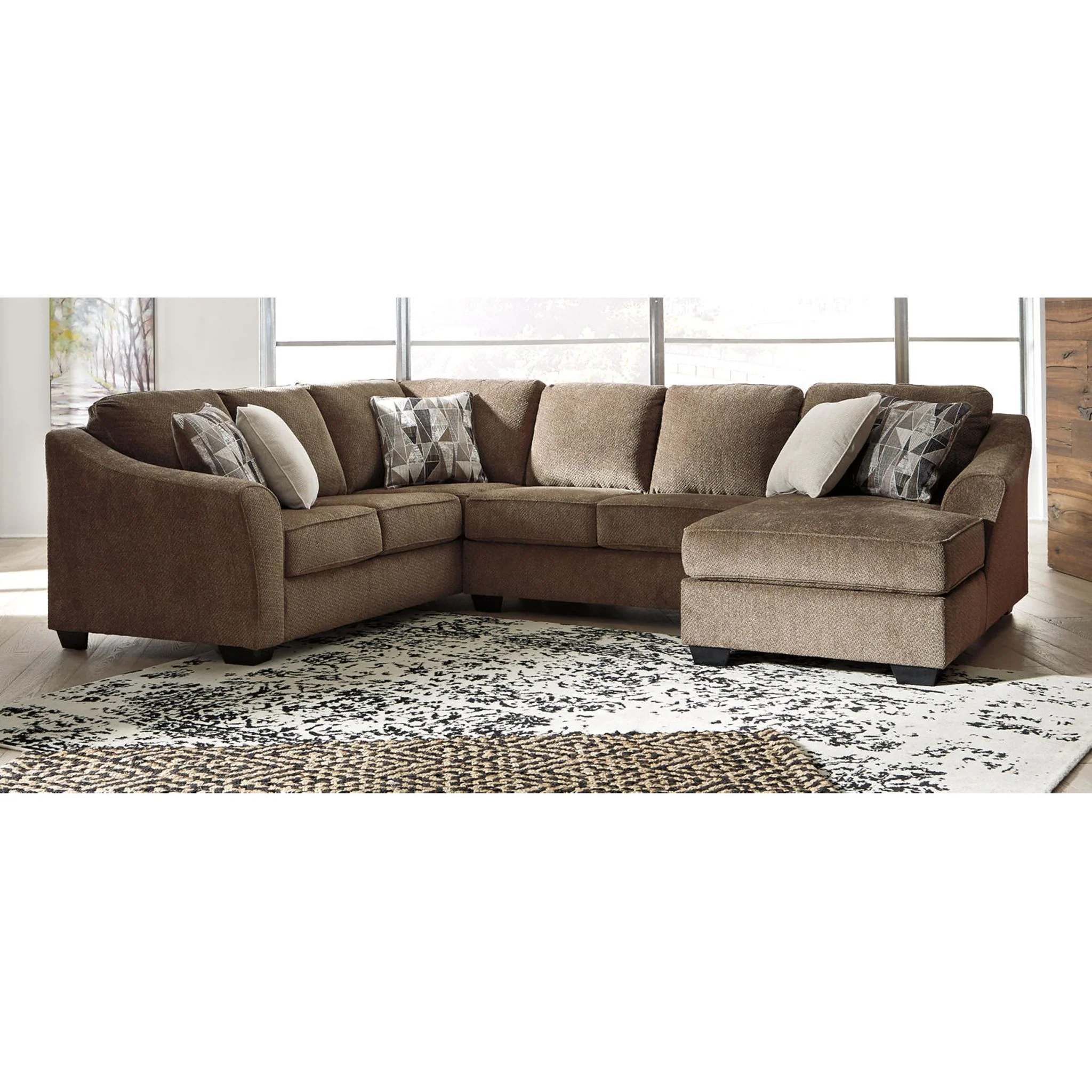 Graftin 3 Piece Sectional with Chaise - Image 12