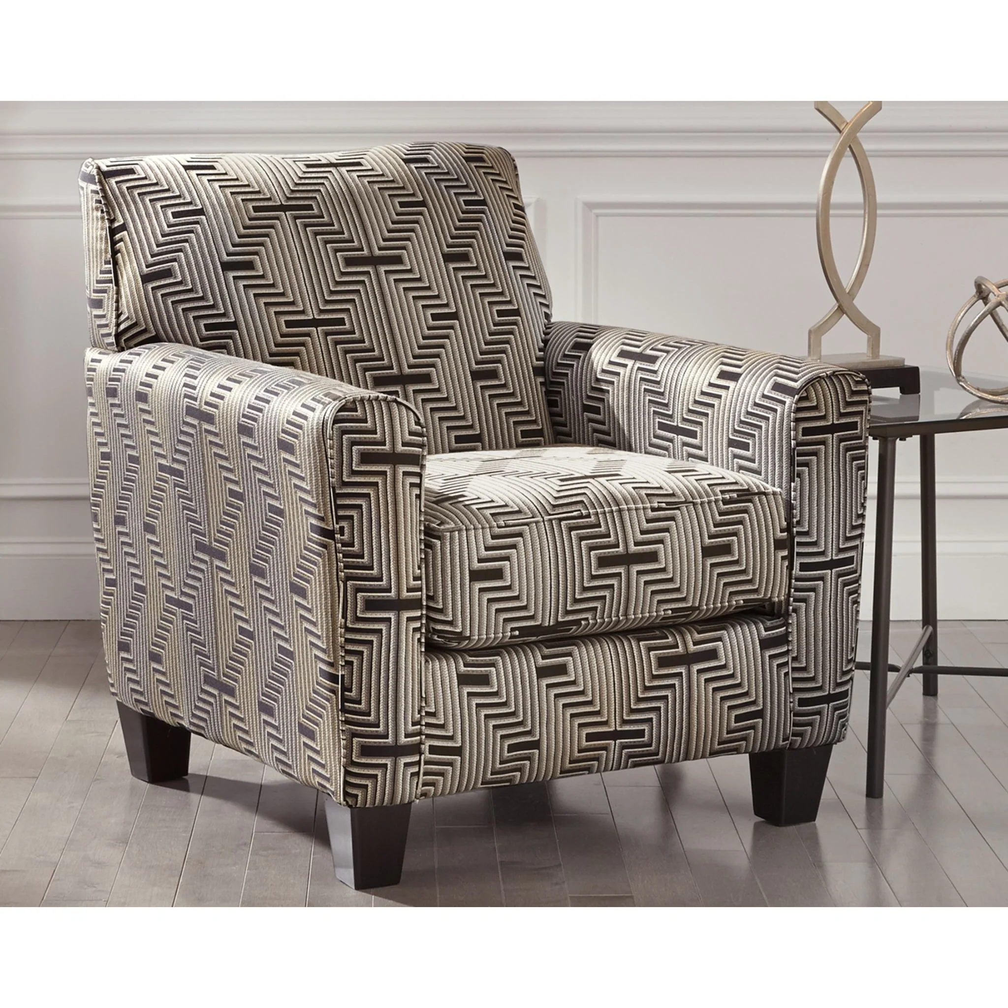 Graham Accent Chair - Gunmetal - Image 3