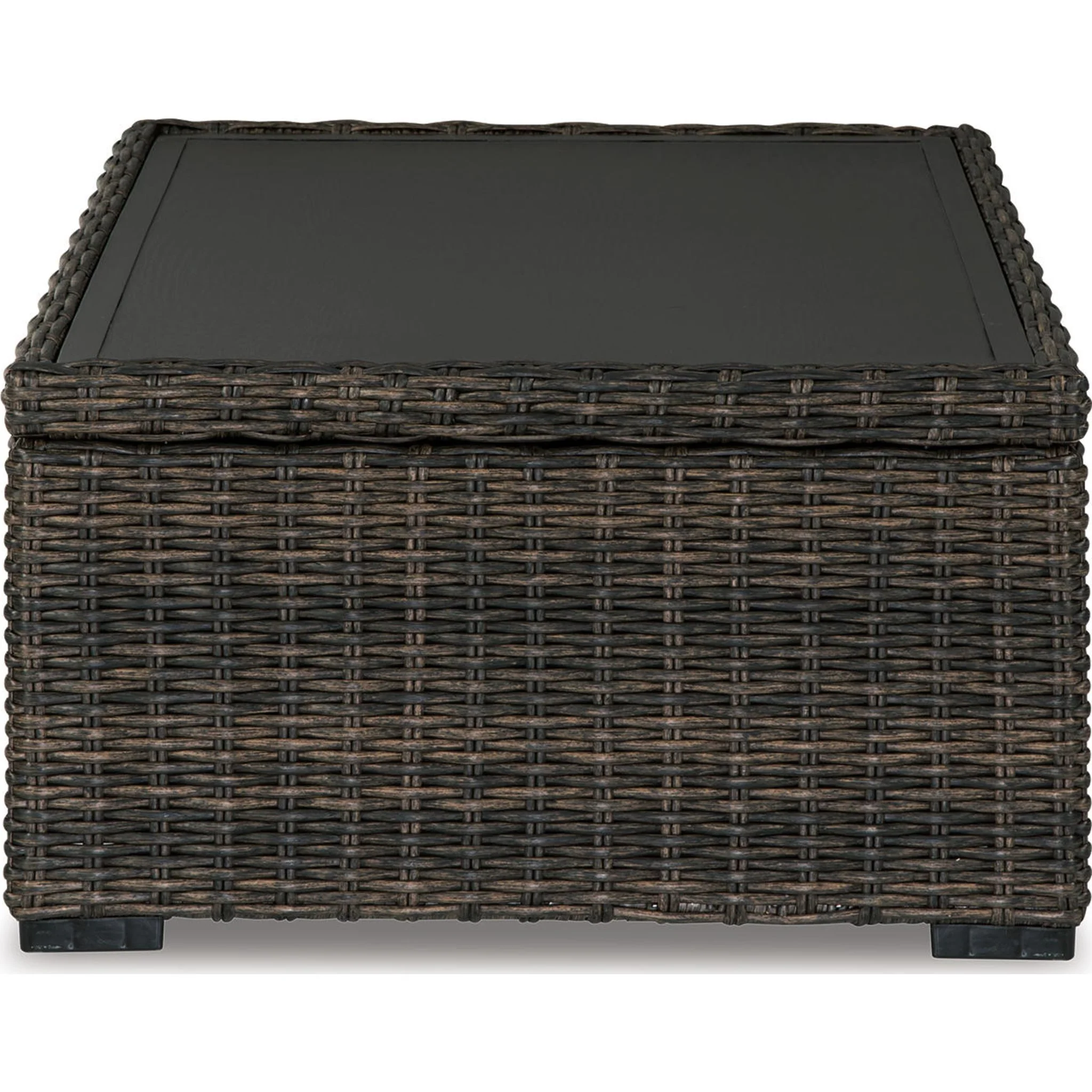Grasson Lane Outdoor Coffee Table - Brown - Image 10