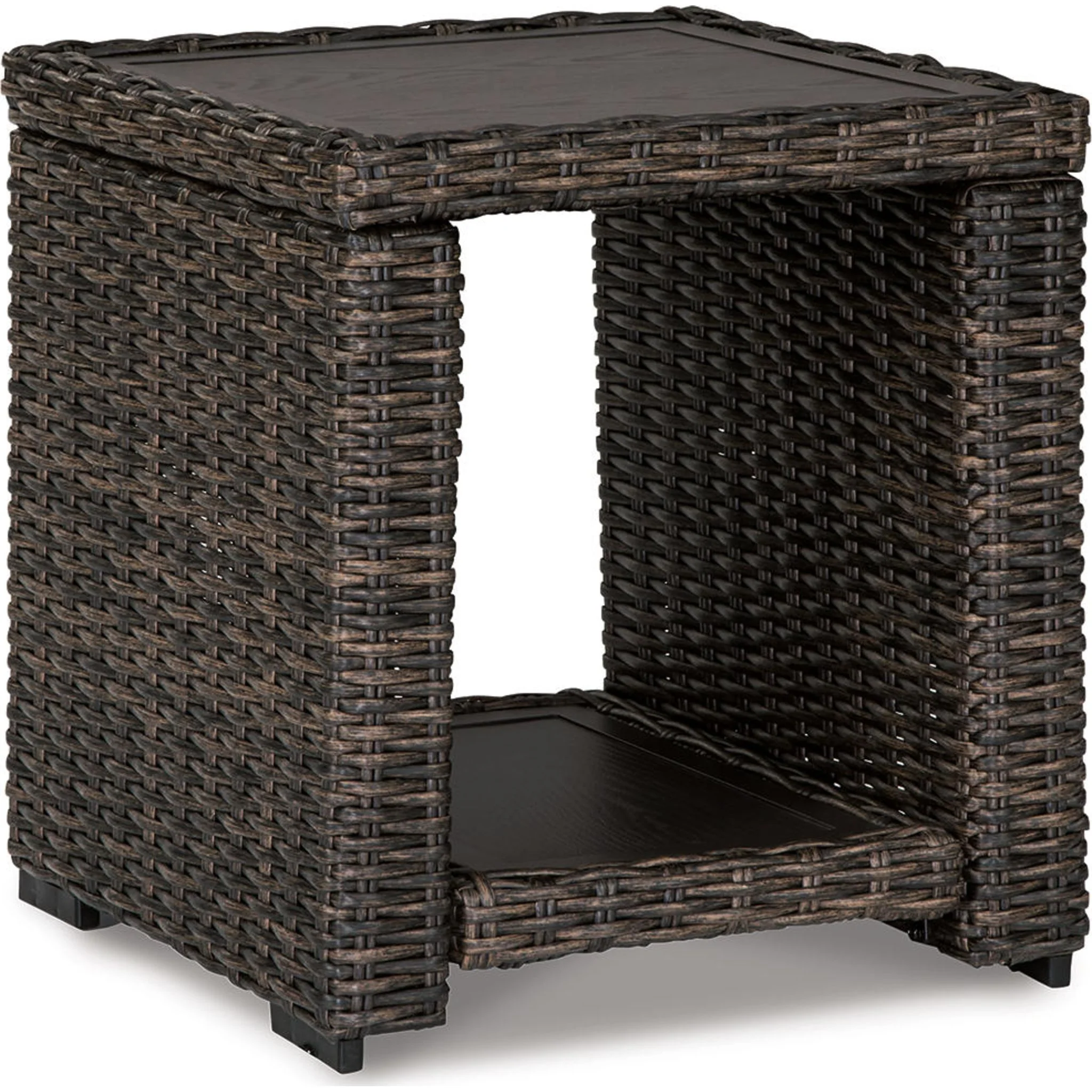 Grasson Lane Outdoor End Table - Brown