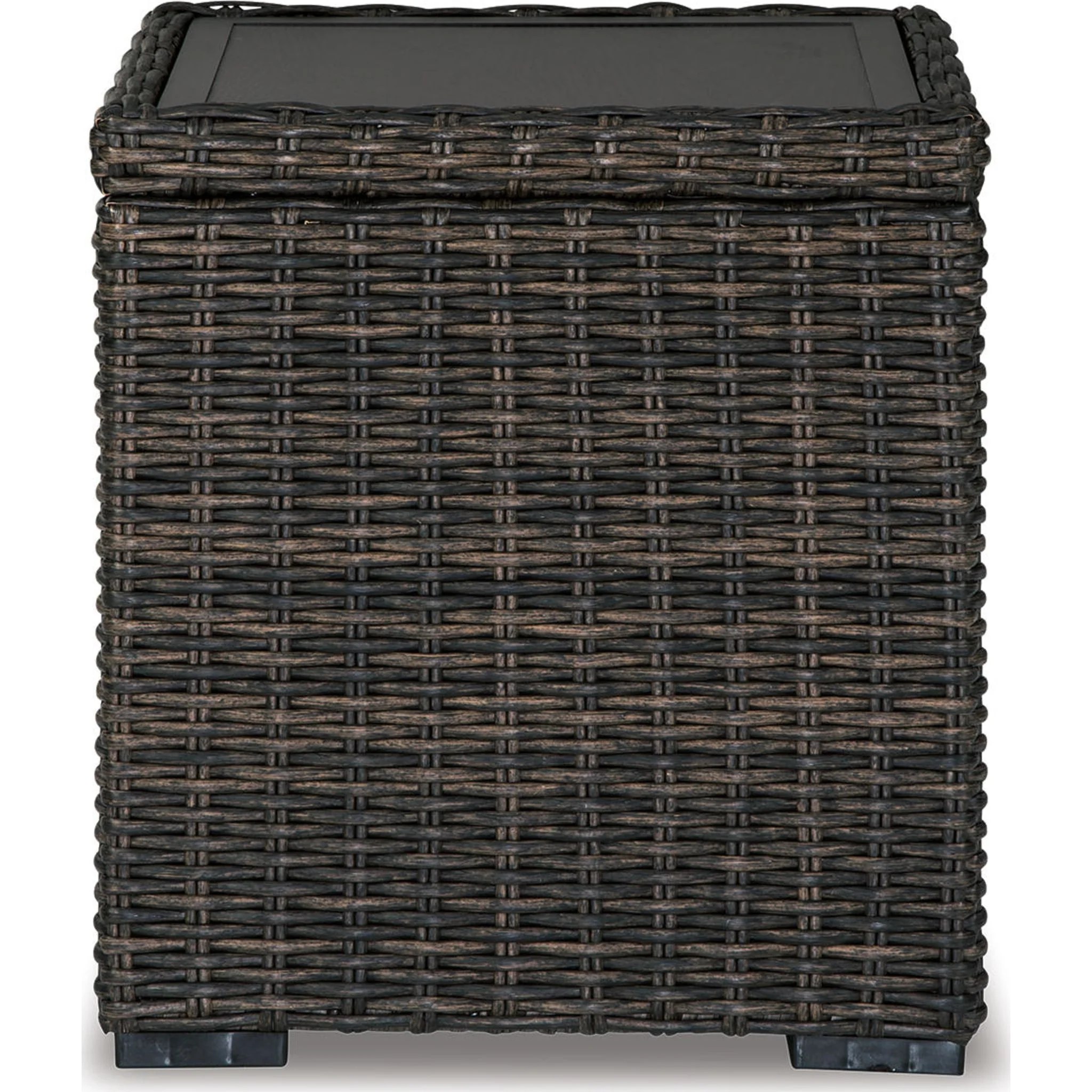 Grasson Lane Outdoor End Table - Brown - Image 5