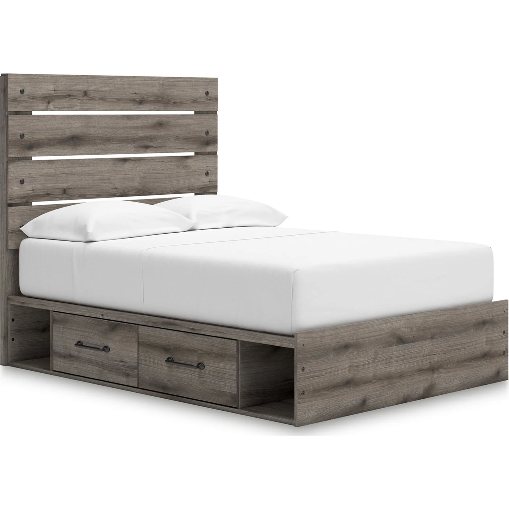 Graystorm 6 Piece Full Storage Bedroom - Brown Gray - Image 14