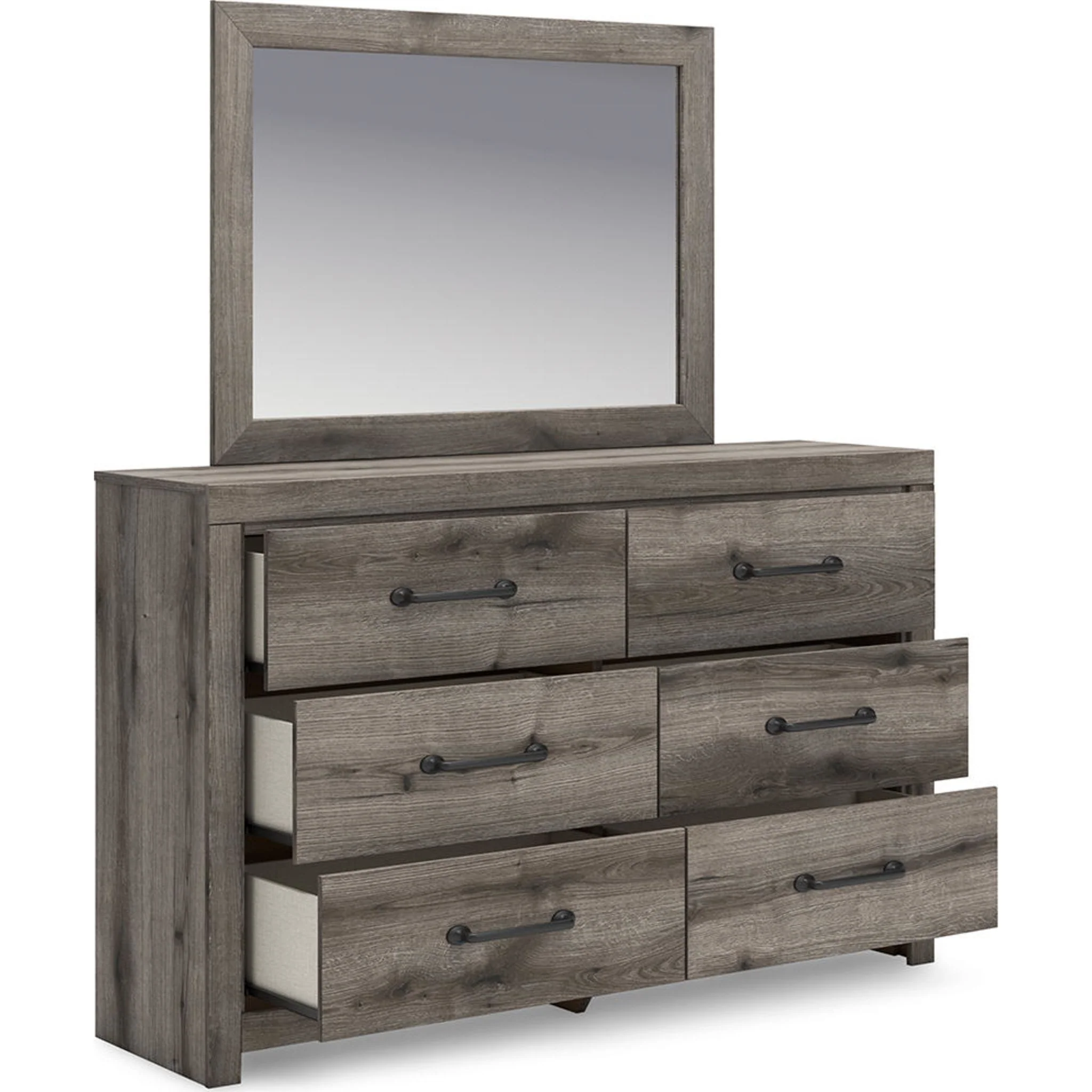 Graystorm 6 Piece Full Storage Bedroom - Brown Gray - Image 3