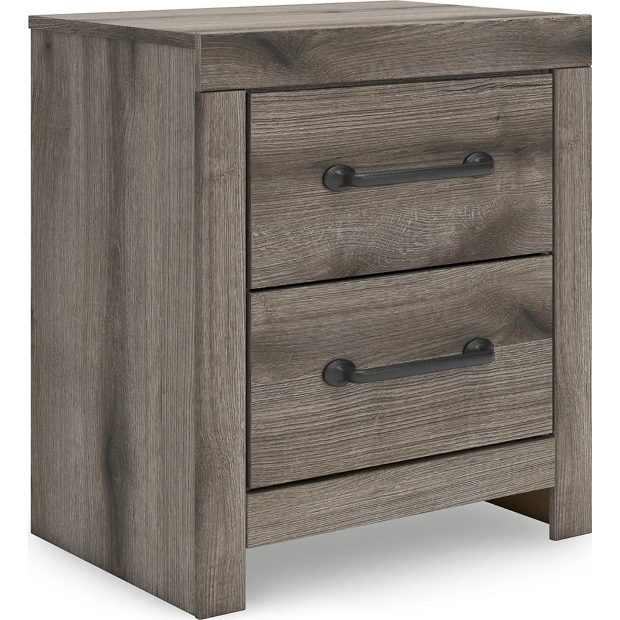 Graystorm 6 Piece Queen Panel Bedroom - Brown Gray - Image 23