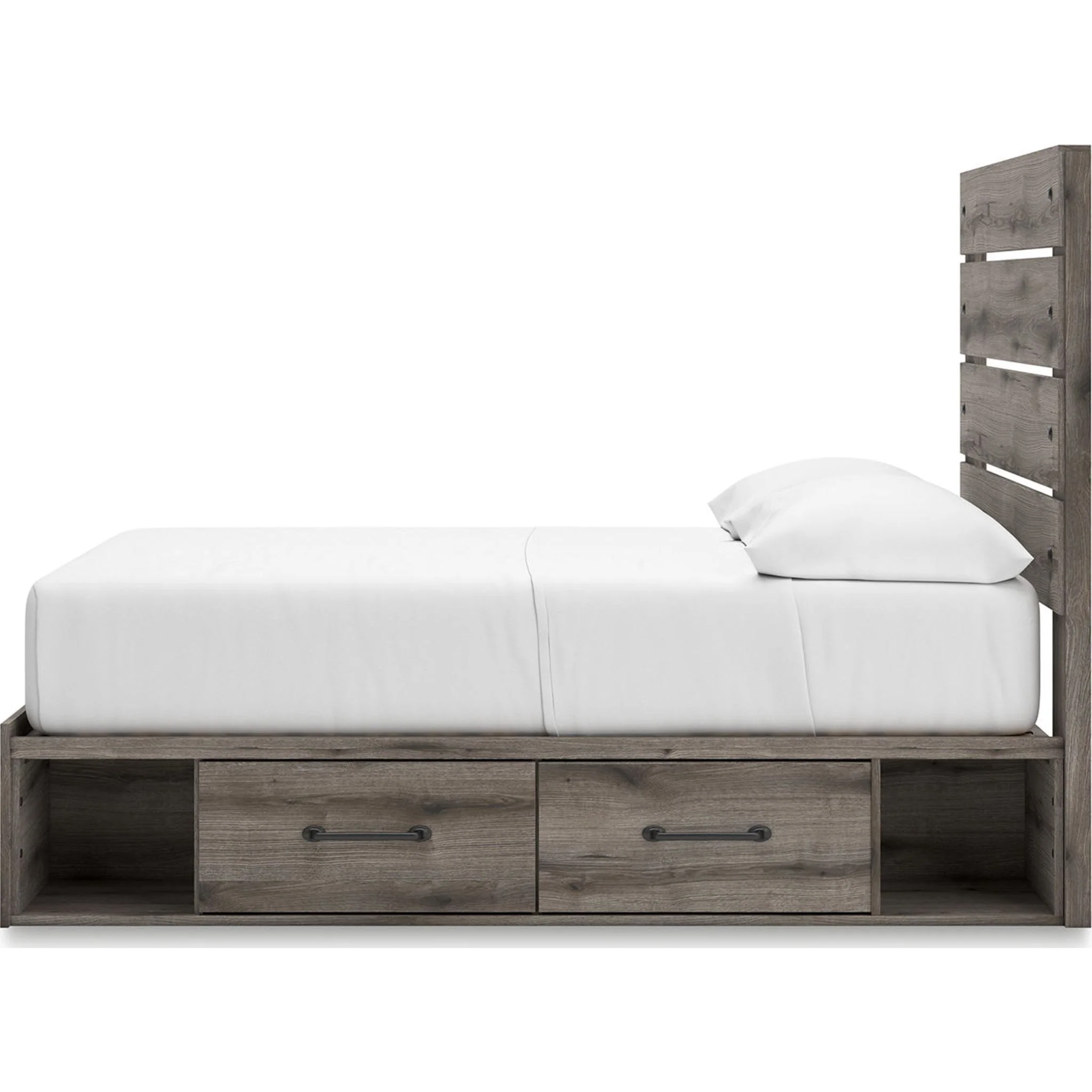 Graystorm Full Storage Bed - Brown Gray - Image 12