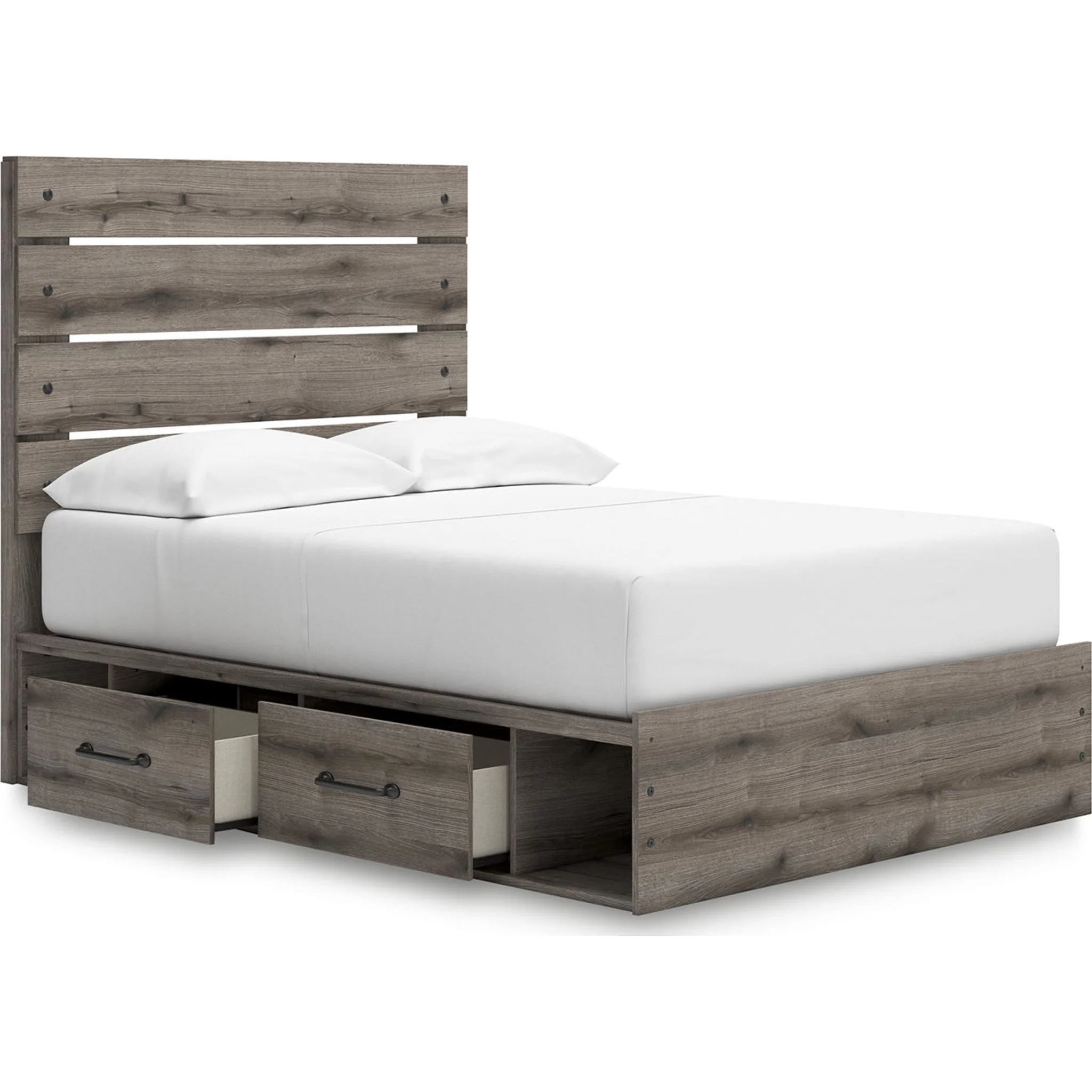 Graystorm Full Storage Bed - Brown Gray - Image 18