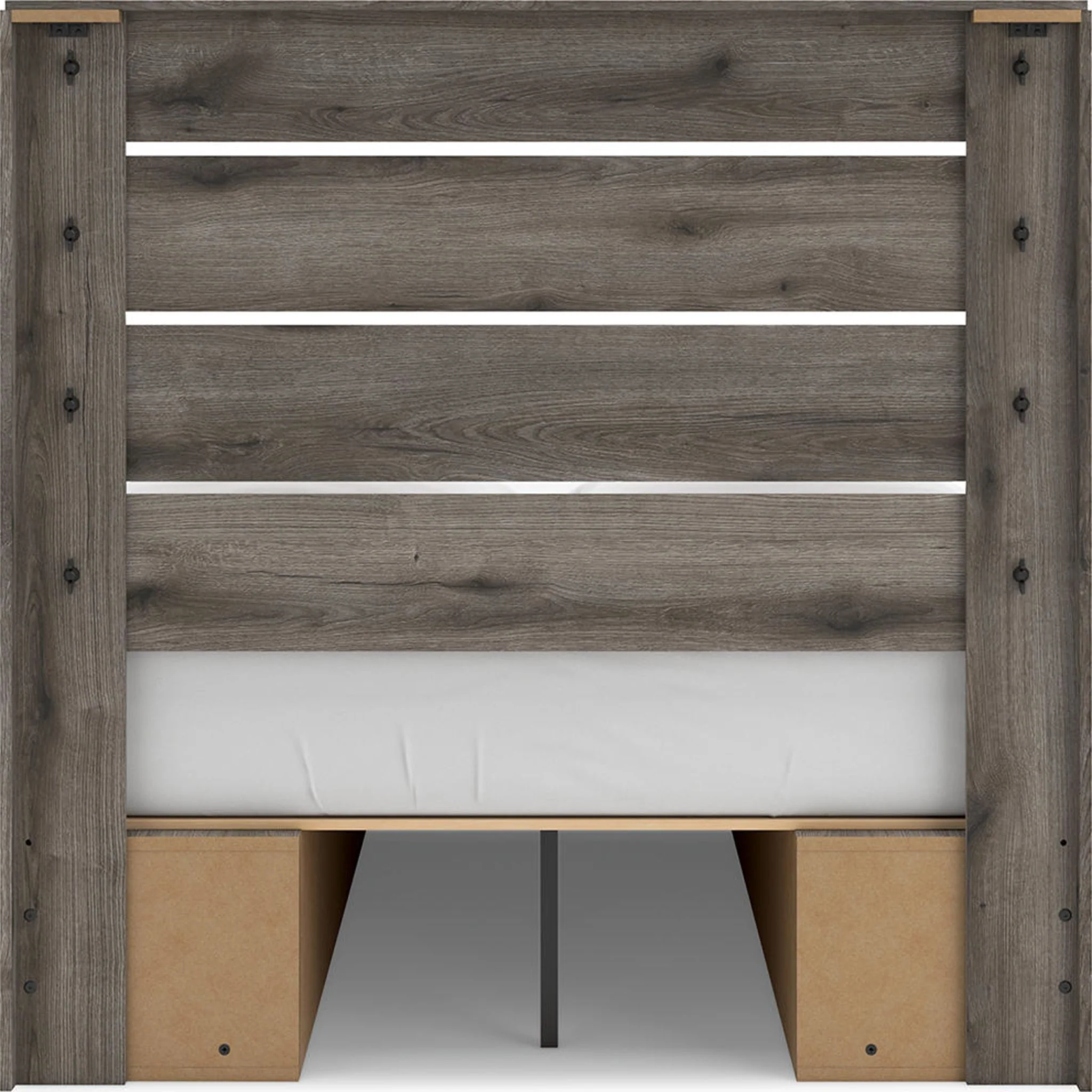 Graystorm Full Storage Bed - Brown Gray - Image 19