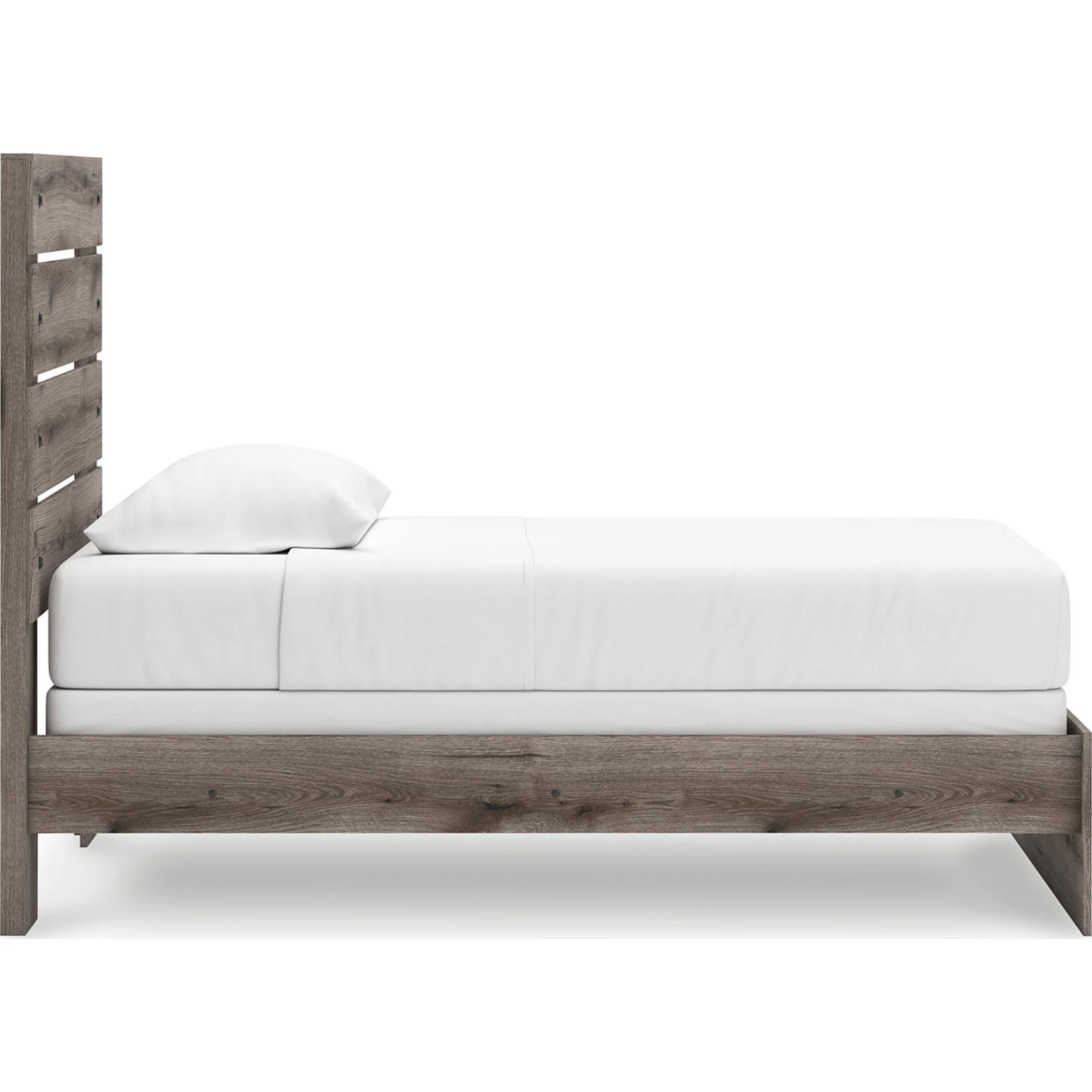Graystorm Twin Panel Bed - Brown Gray - Image 11