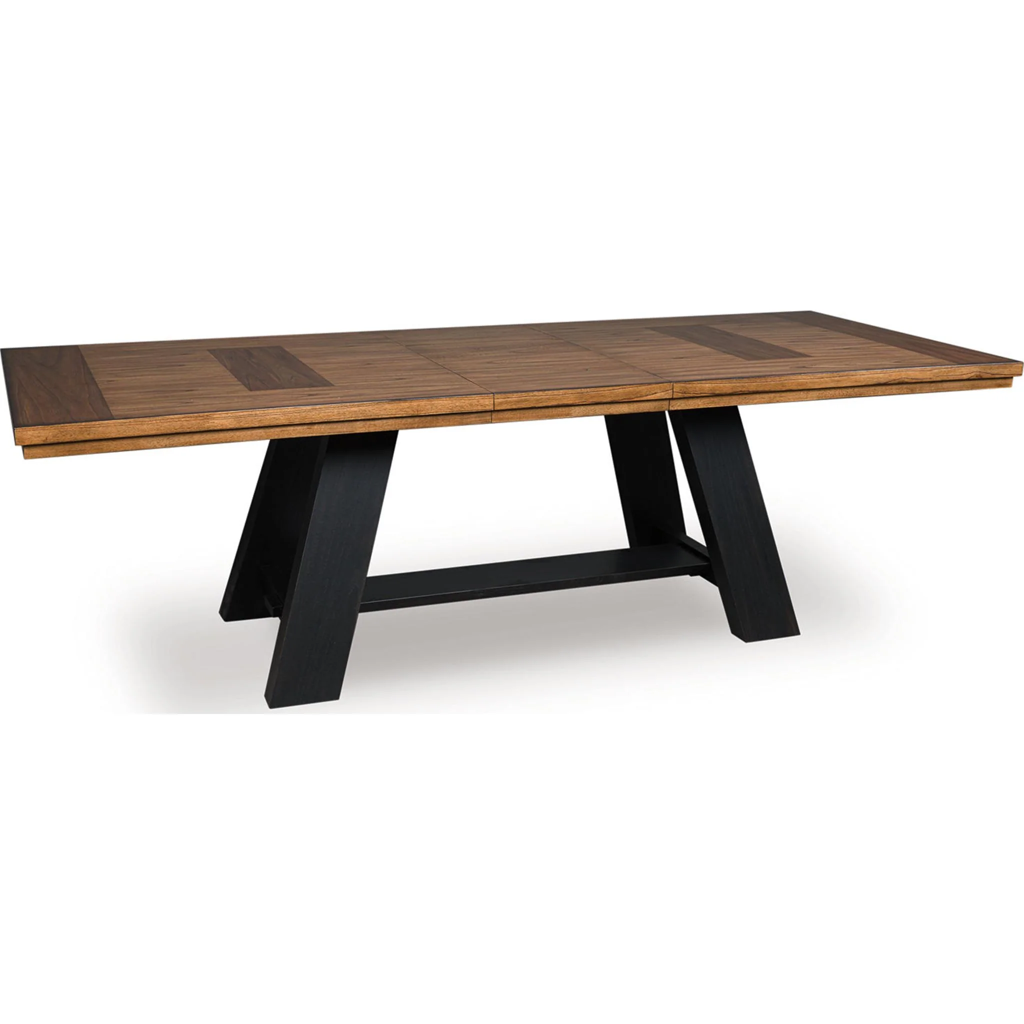 Greddinton Dining Extension Table - Brown/Black - (PCD824D11)