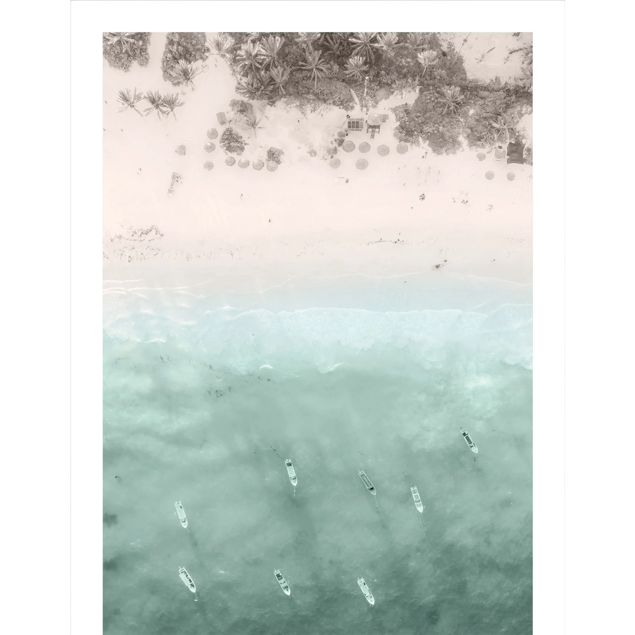 Green Waves 2 Wall Art 26.00" x 34.00"
