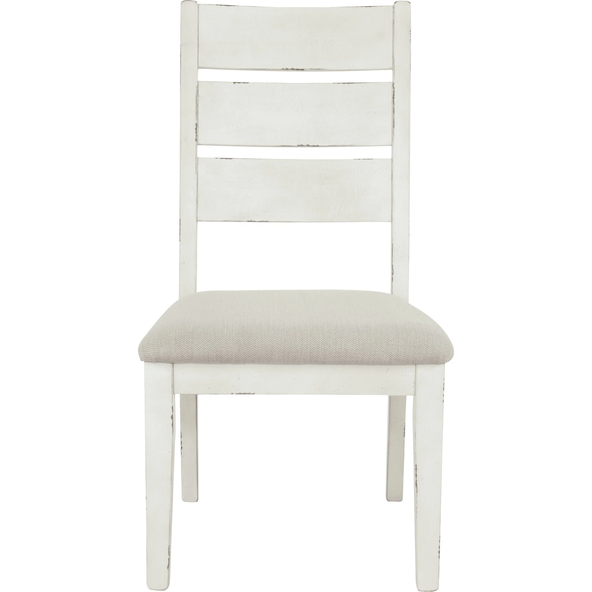 Grindleburg Side Chair - Antique White - (D754-01)
