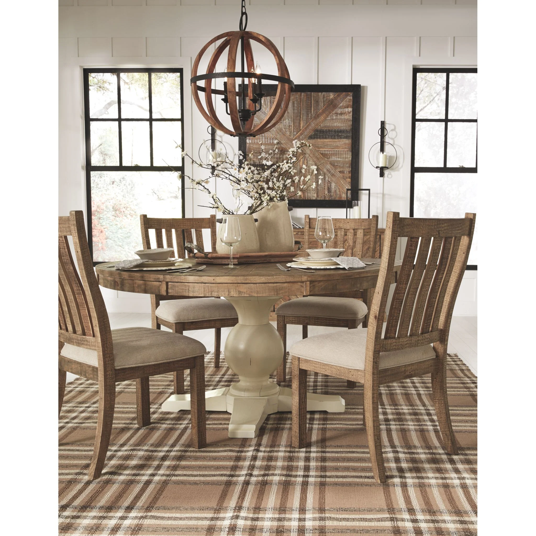 Grindleburg Side Chair - Light Brown - (D754-05) - Image 5
