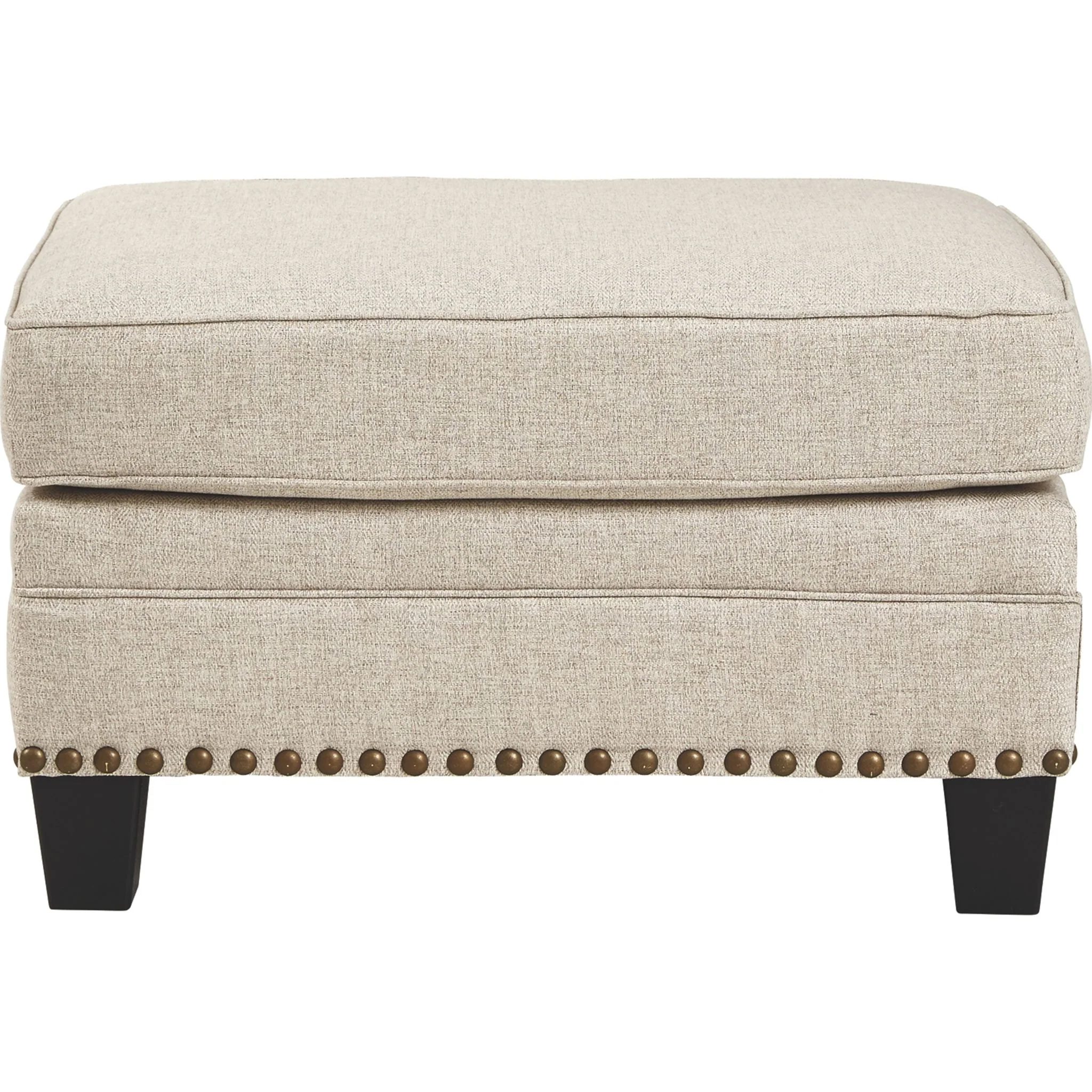 Guin Ottoman - Linen - Image 3