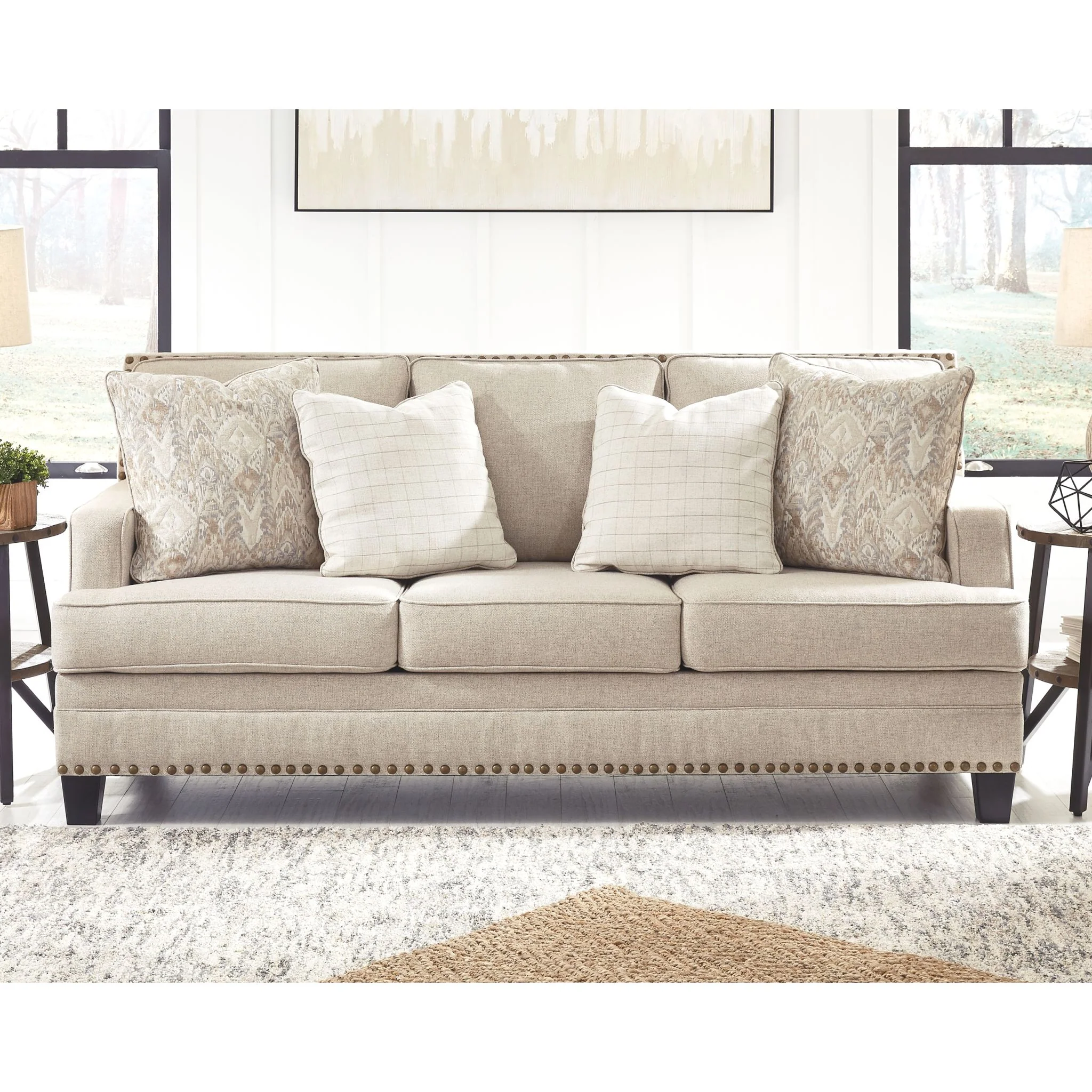 Guin Sofa - Linen - Image 2