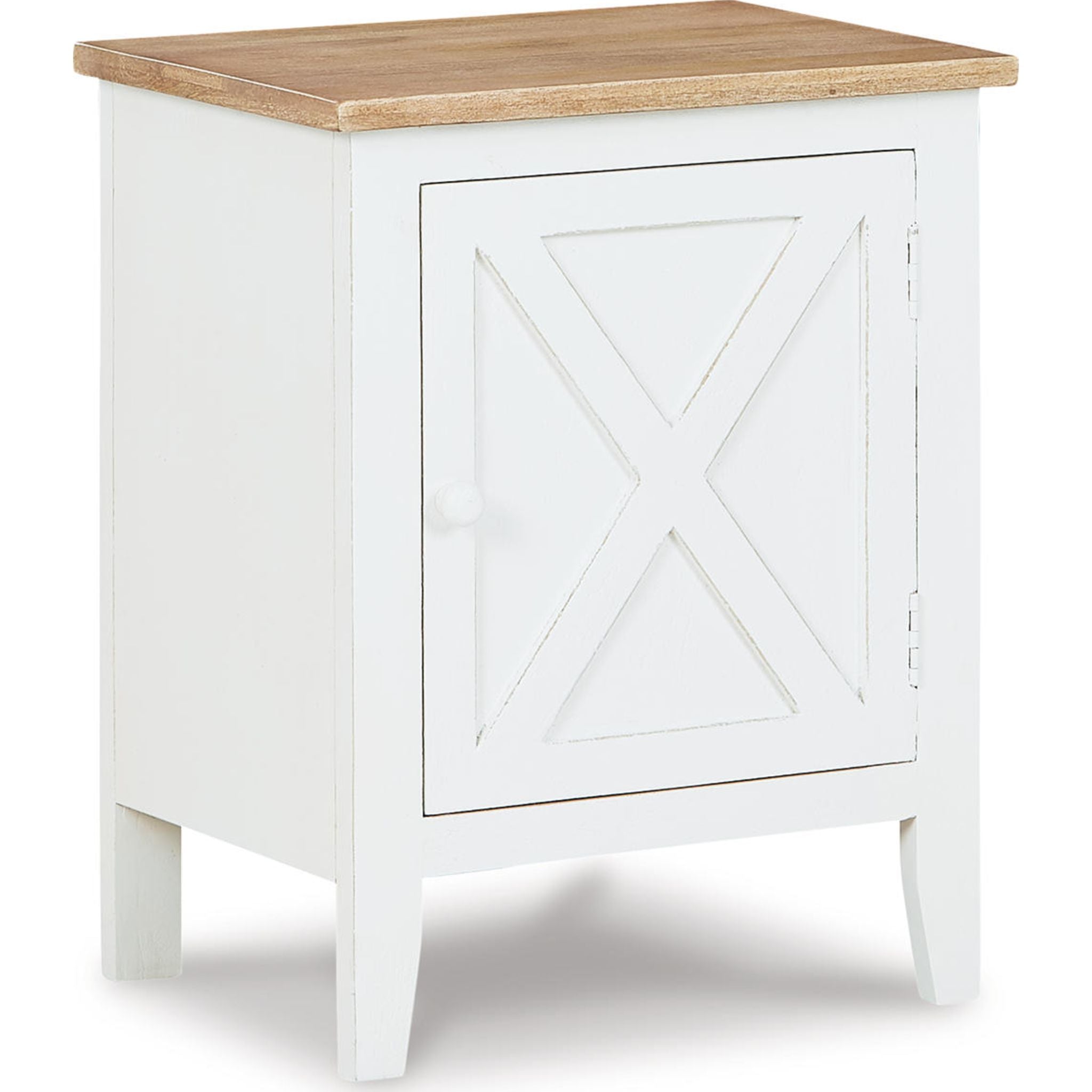 Gylesburg Accent Cabinet - White/Brown