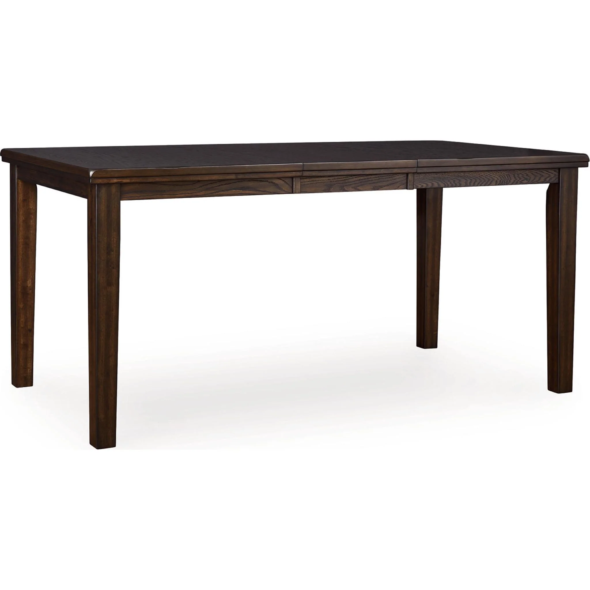 Haddigan Counter Height Extension Table - Dark Brown - (D596-32)