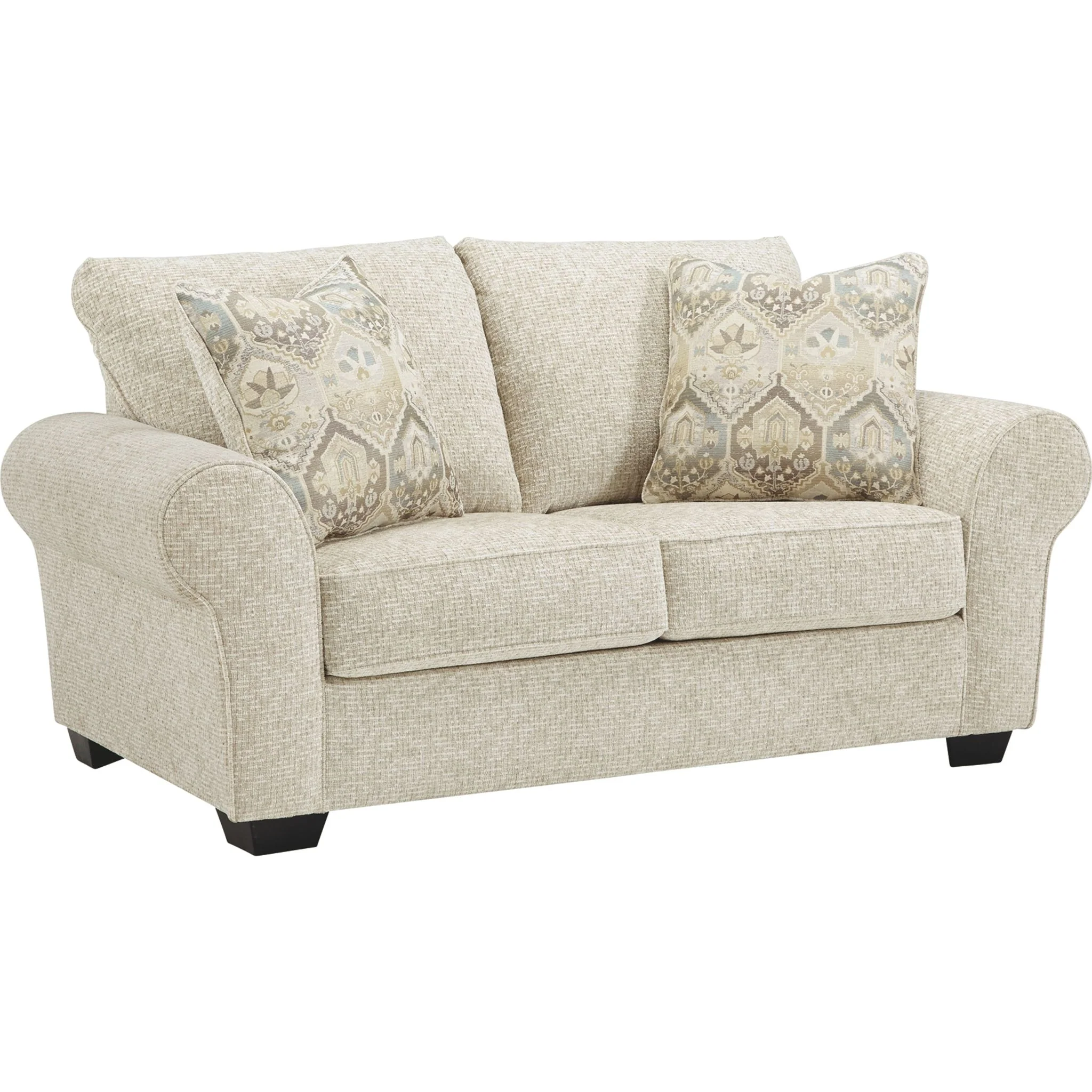Haisley Loveseat - Ivory - Image 3