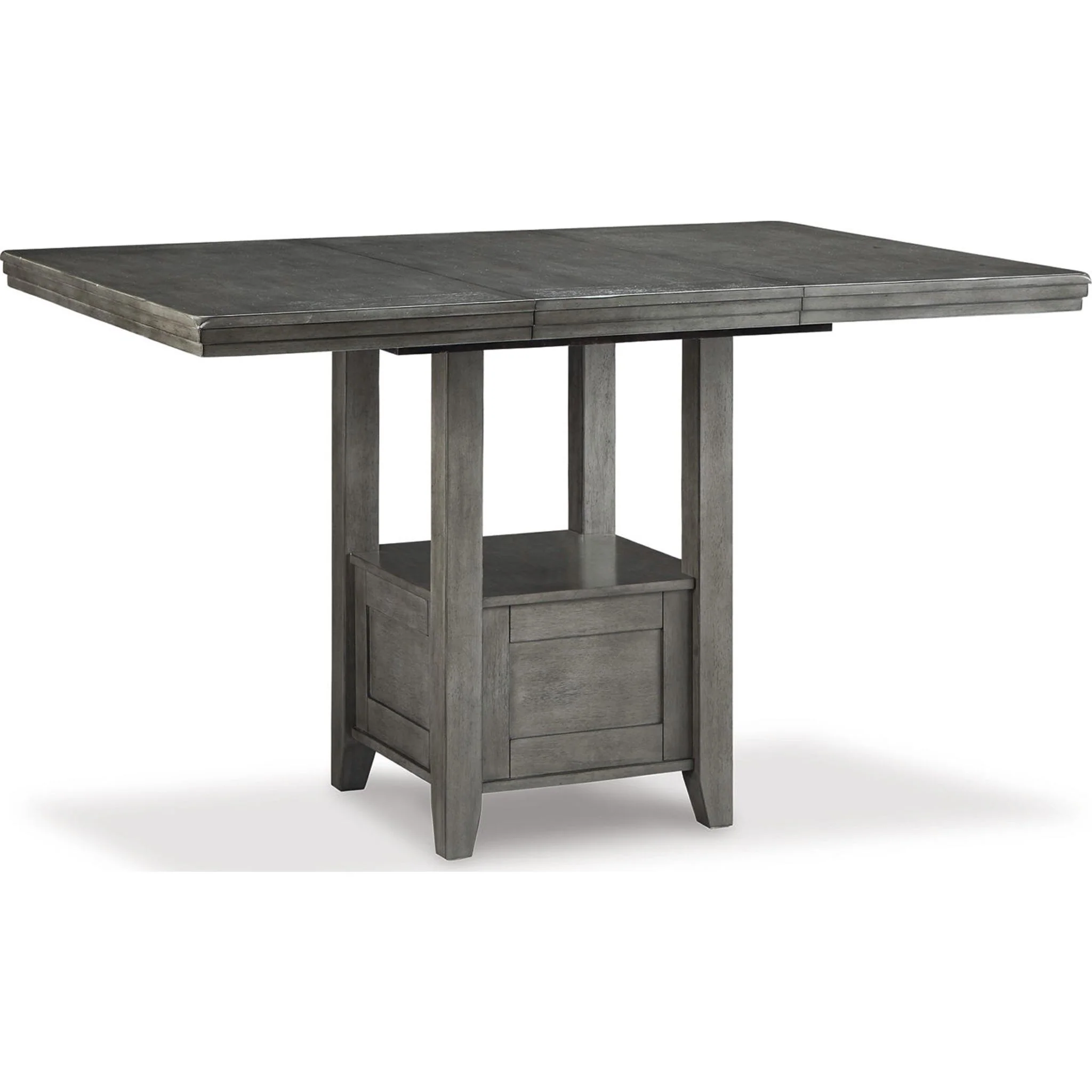 Hallanden Counter Height Extension Table - Gray - (D589-42)