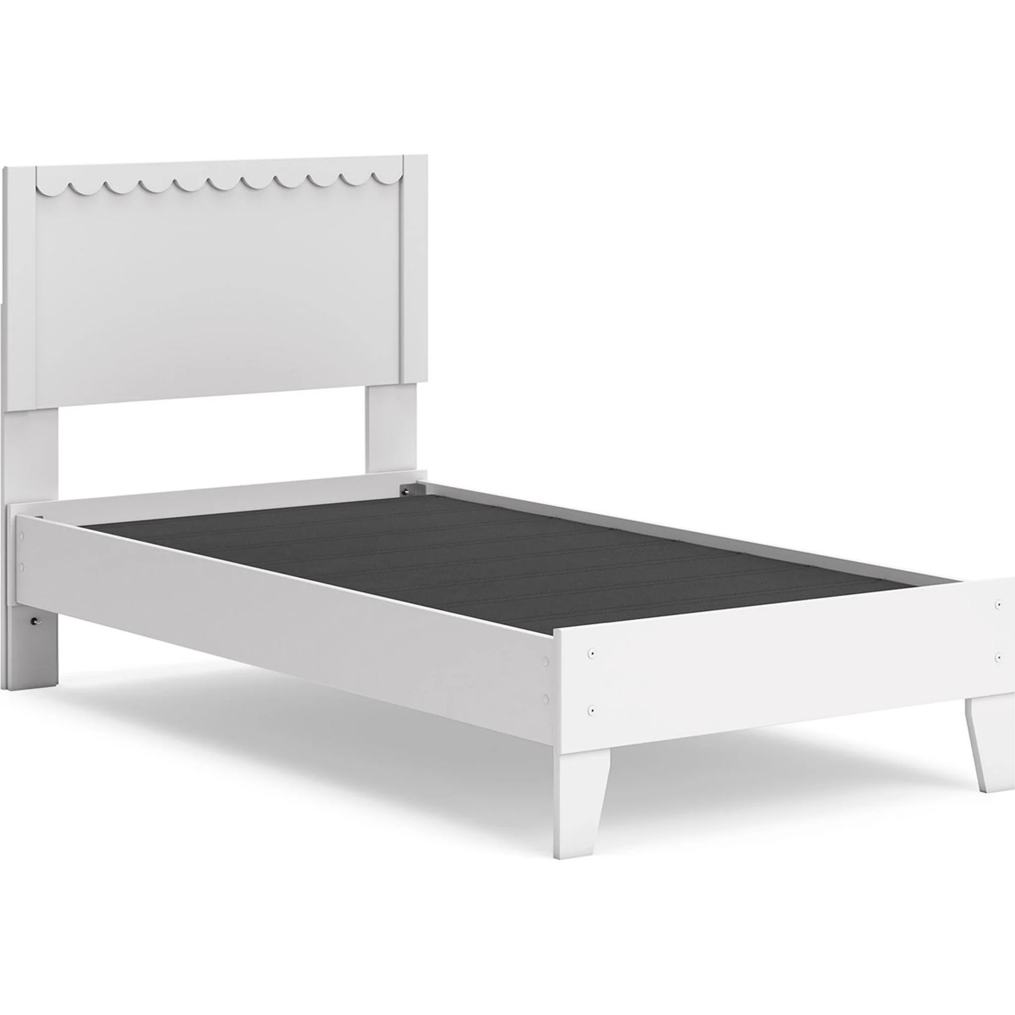 Hallityn Twin Platform Bed - White - Image 5