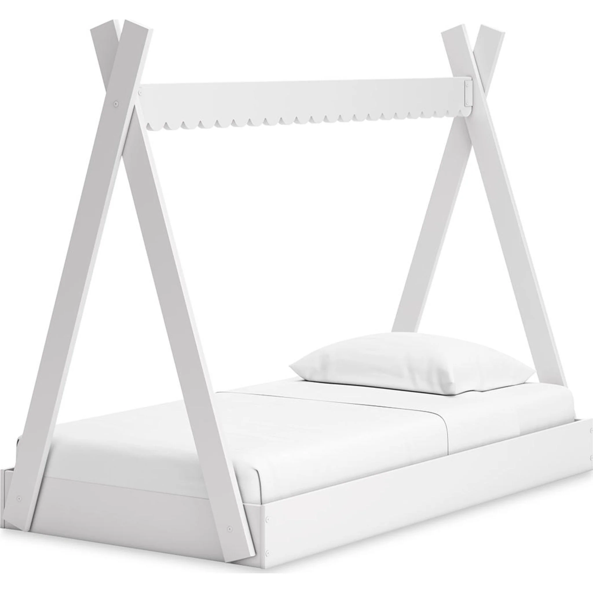 Hallityn Twin Tent Bed - White - Image 4