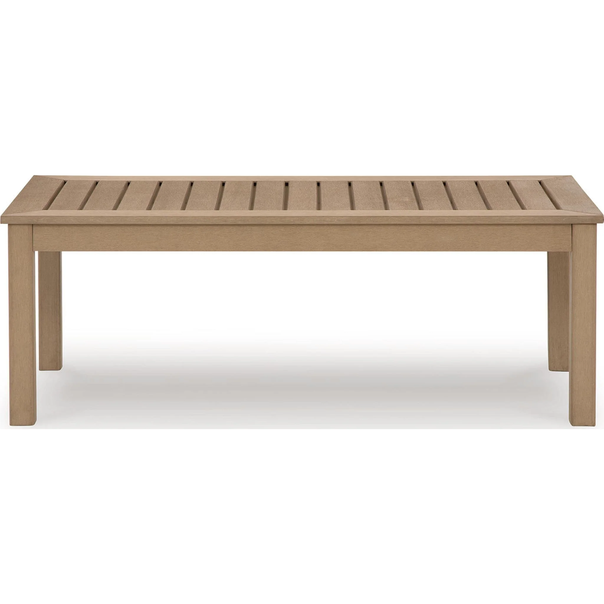 Hallow Creek Outdoor Coffee Table - Driftwood - Image 30