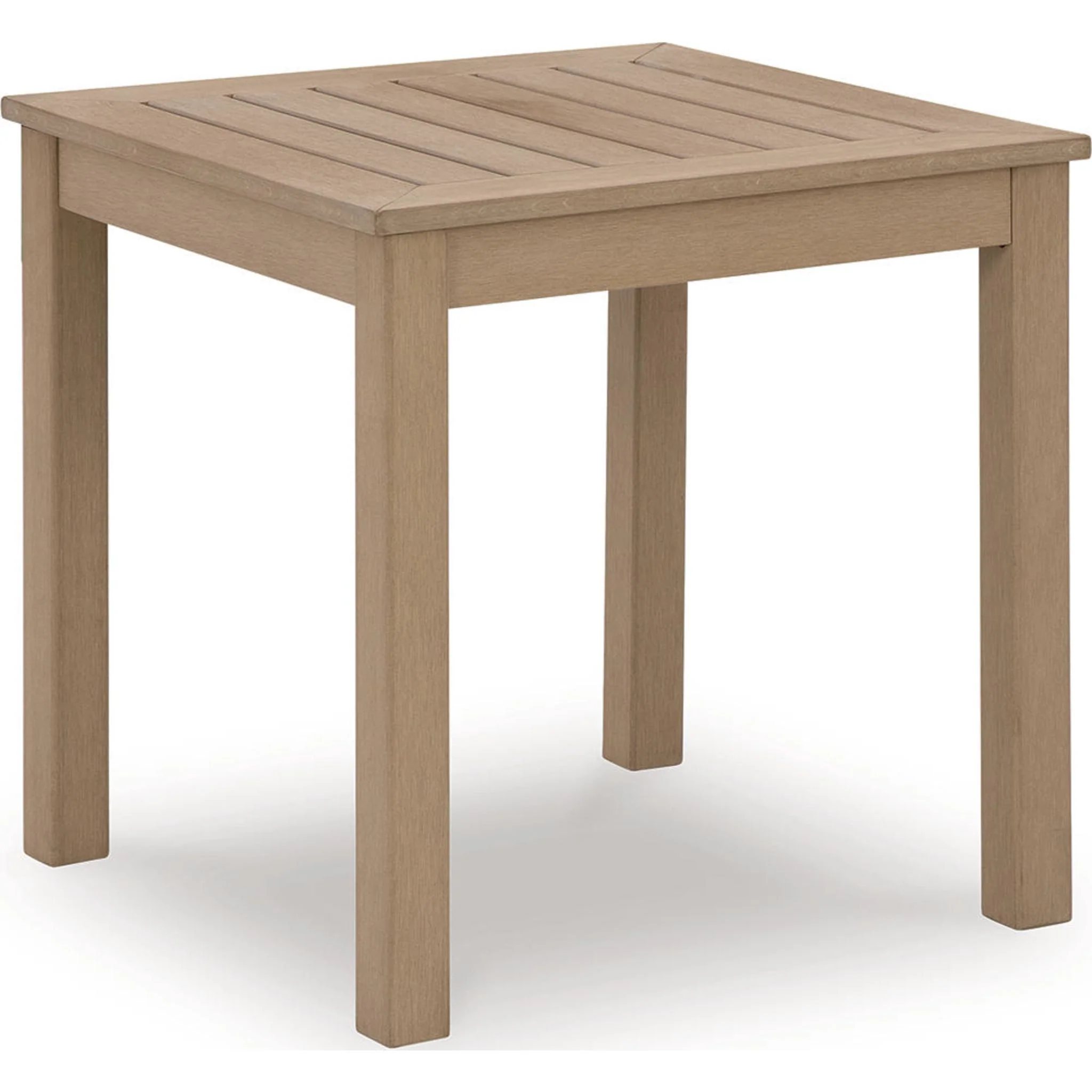 Hallow Creek Outdoor End Table - Driftwood