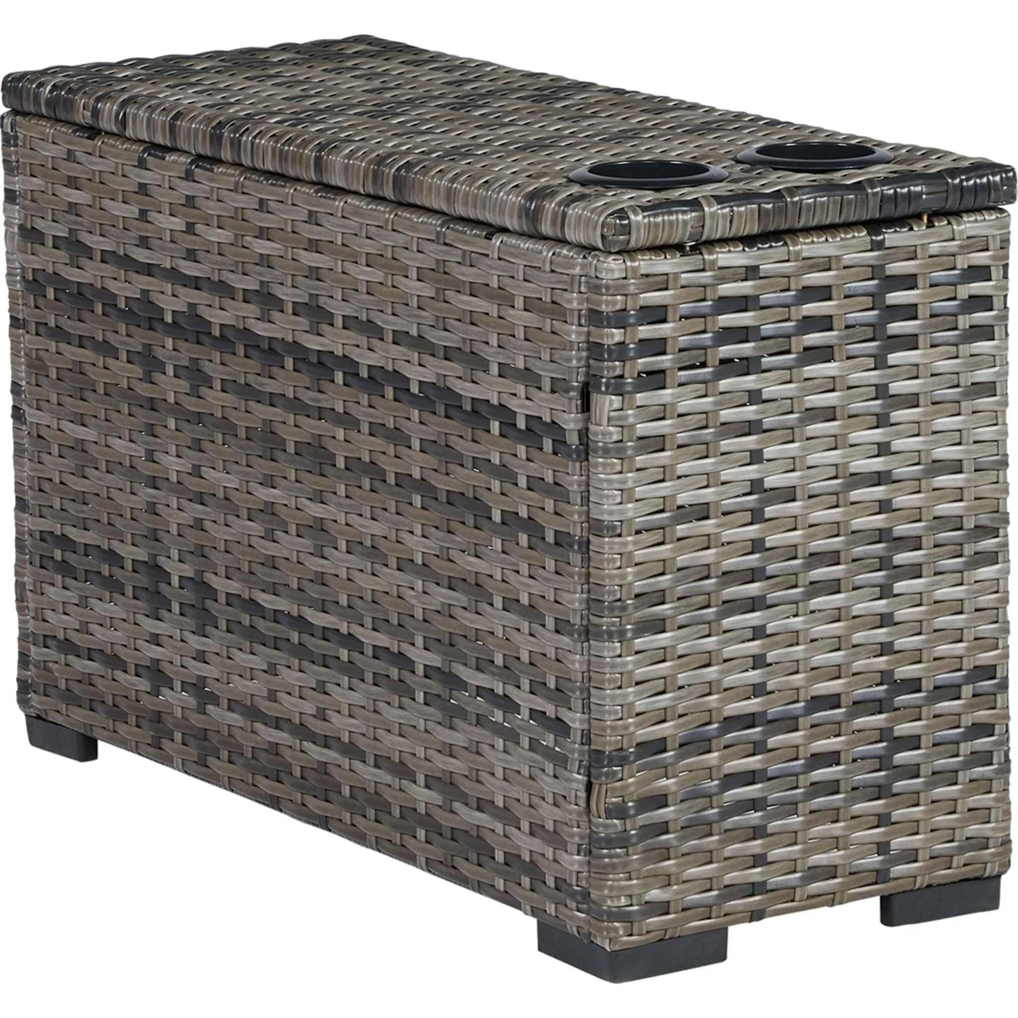Harbor Court 3 Piece Outdoor Sectional - Gray - Image 3