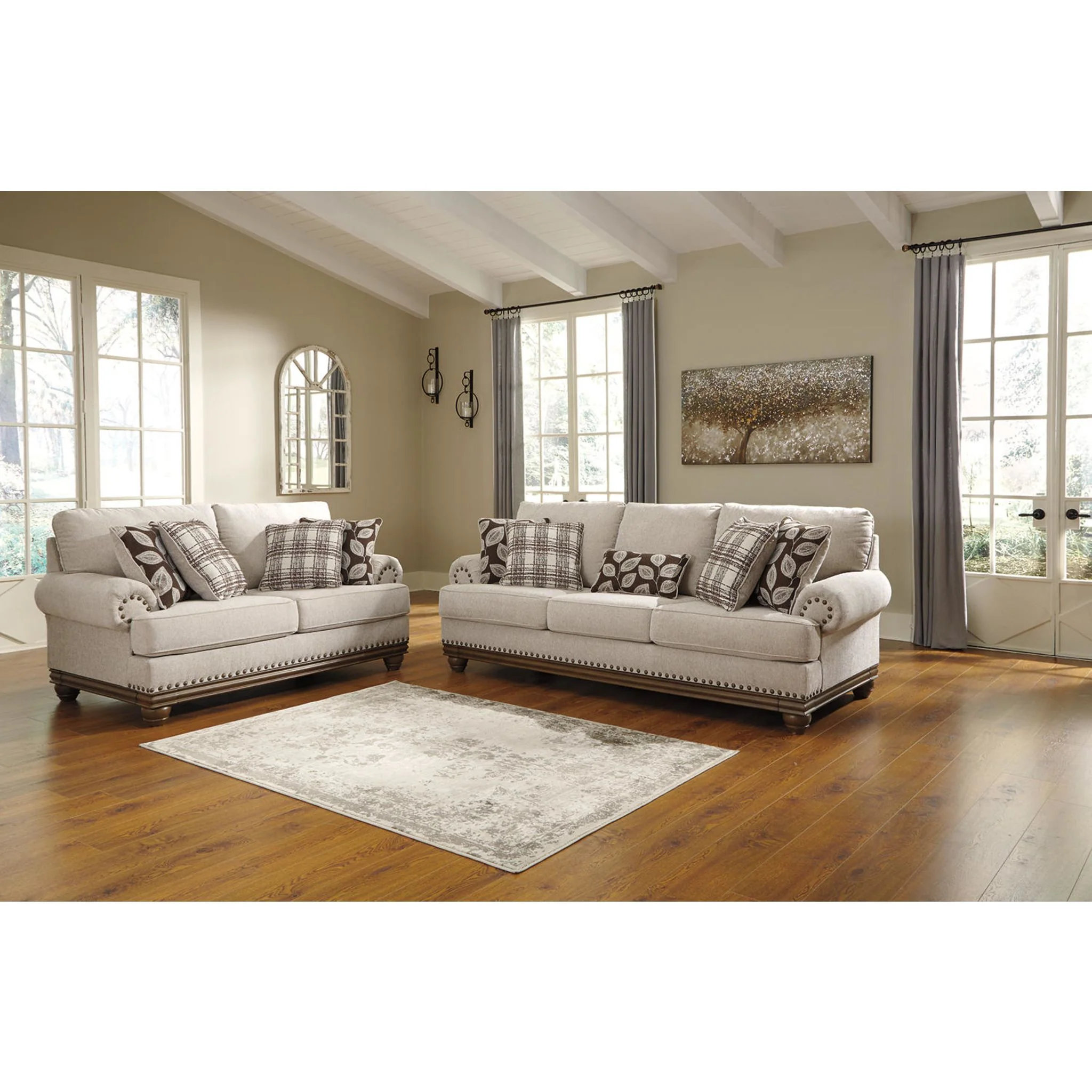 Harleson Sofa - Wheat - Image 11
