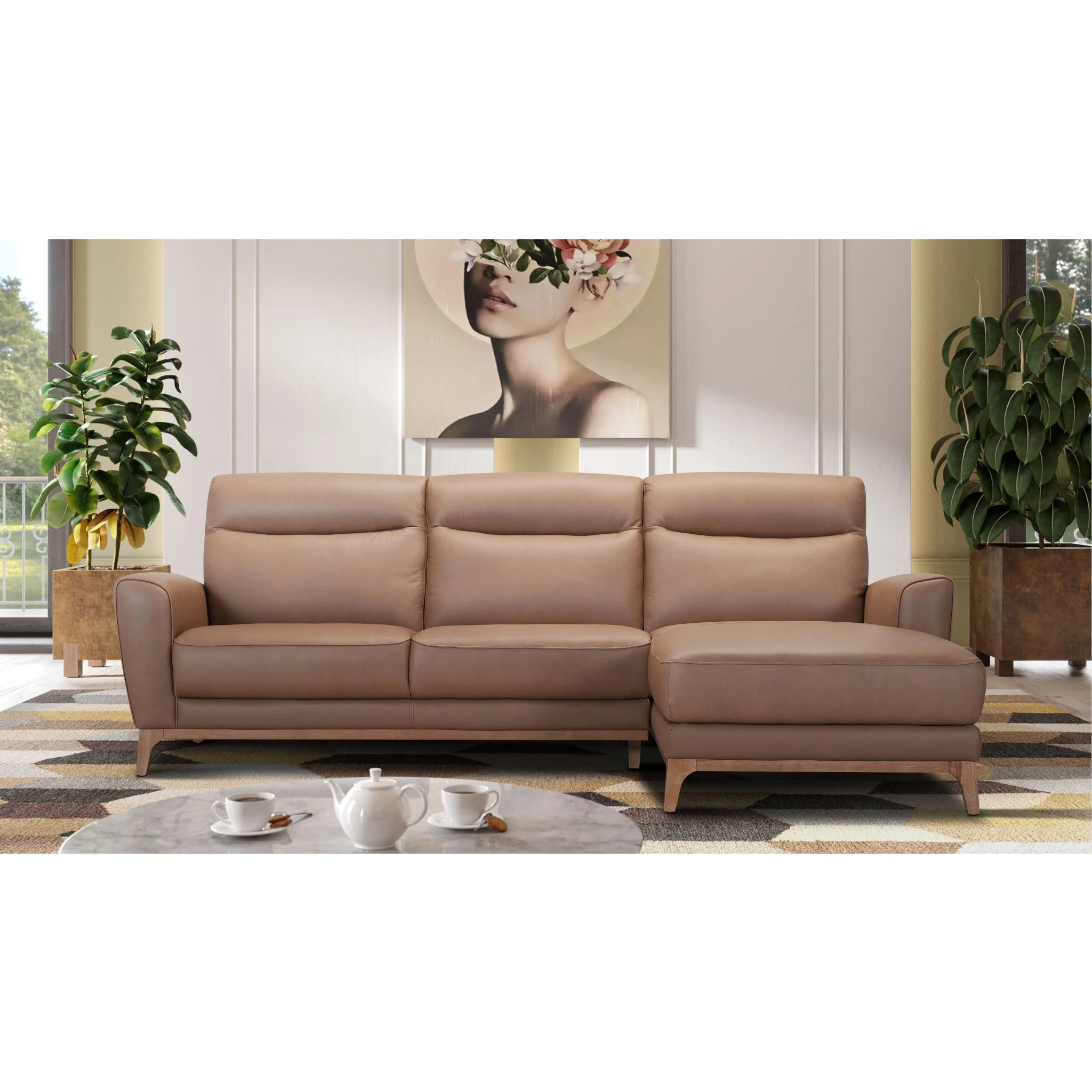 Harmony 2 Piece Sectional with Chaise - Image 2