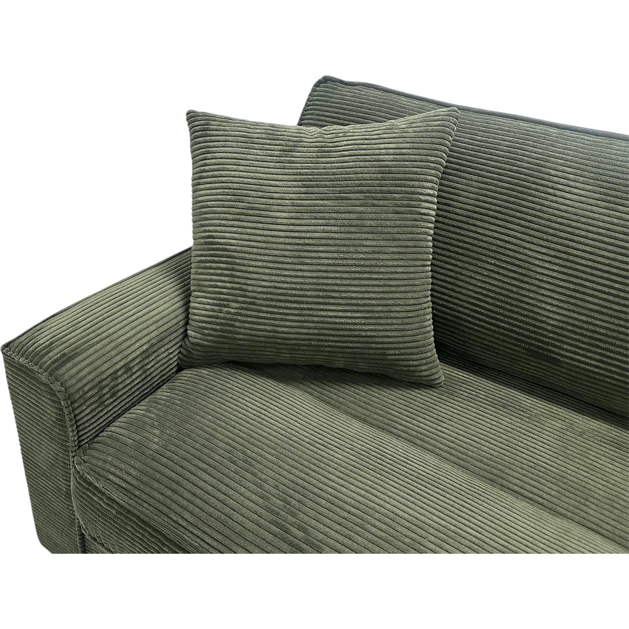 Harrow Loveseat - Steno Forest Green - Image 5