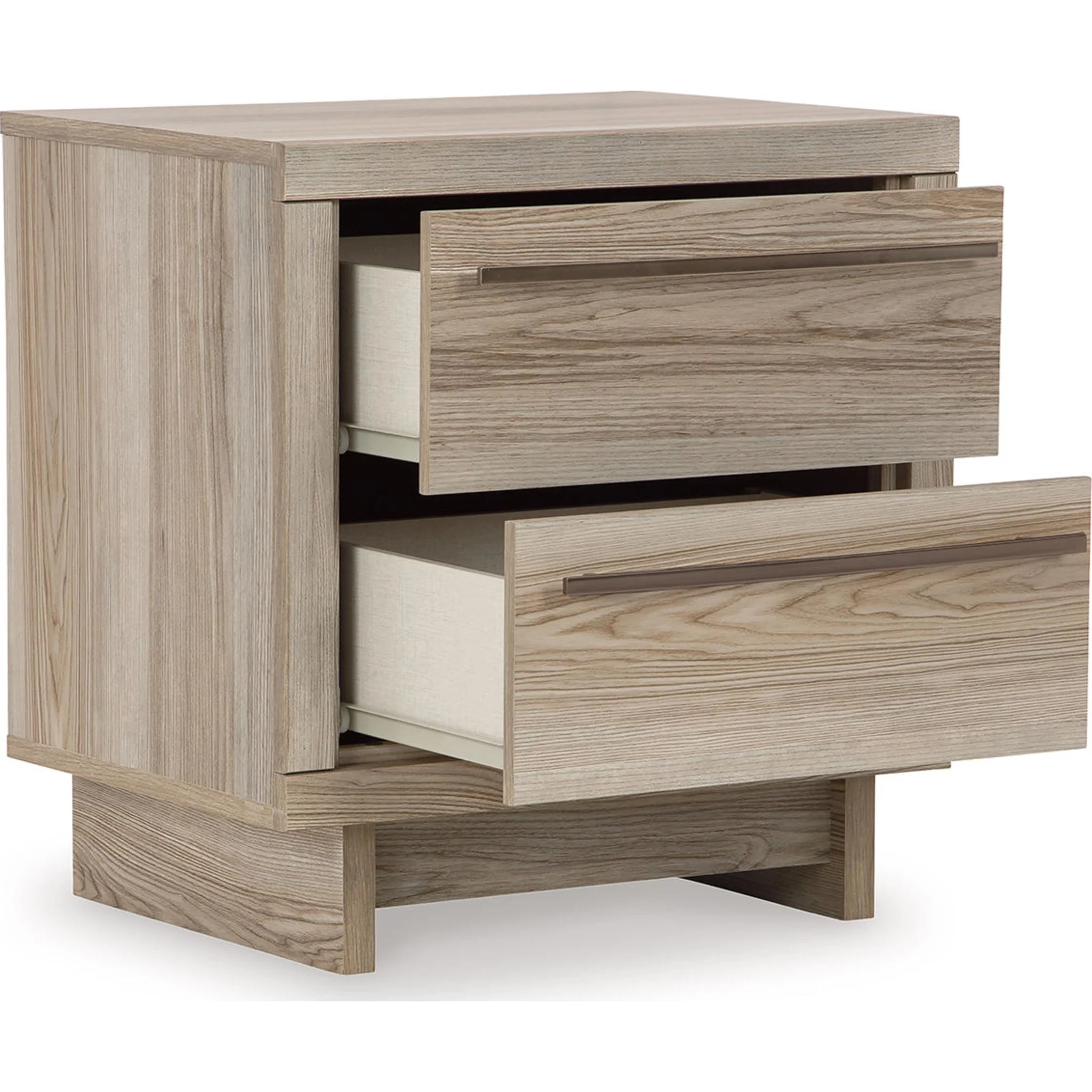 Hasbrick 6 Piece Queen Platform Bedroom - Tan - Image 10
