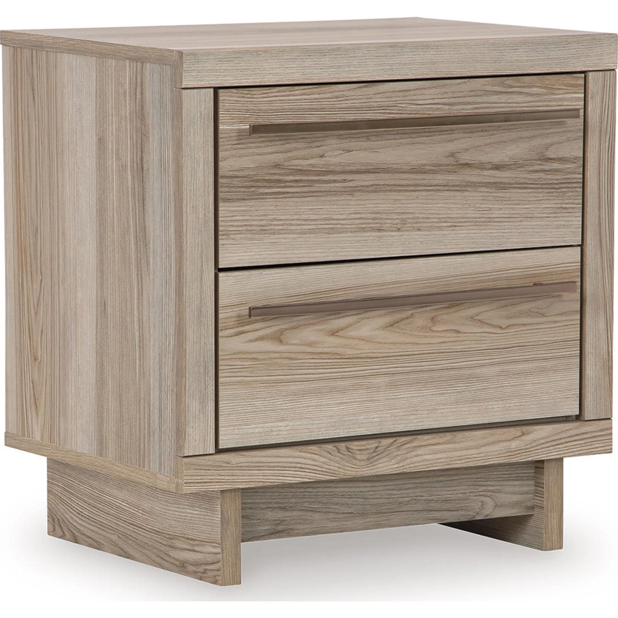 Hasbrick 6 Piece Queen Platform Bedroom - Tan - Image 10