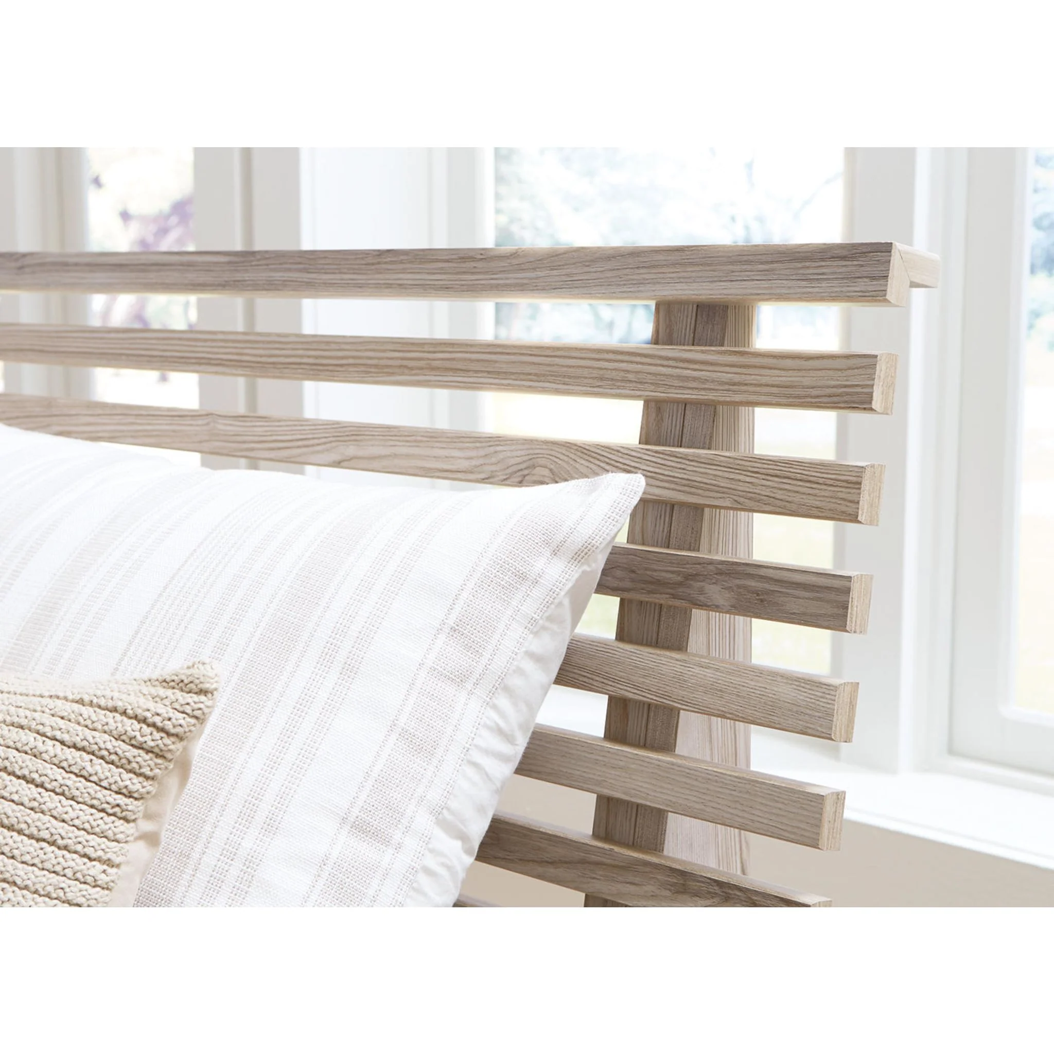 Hasbrick Slat Headboard - Tan - Image 82