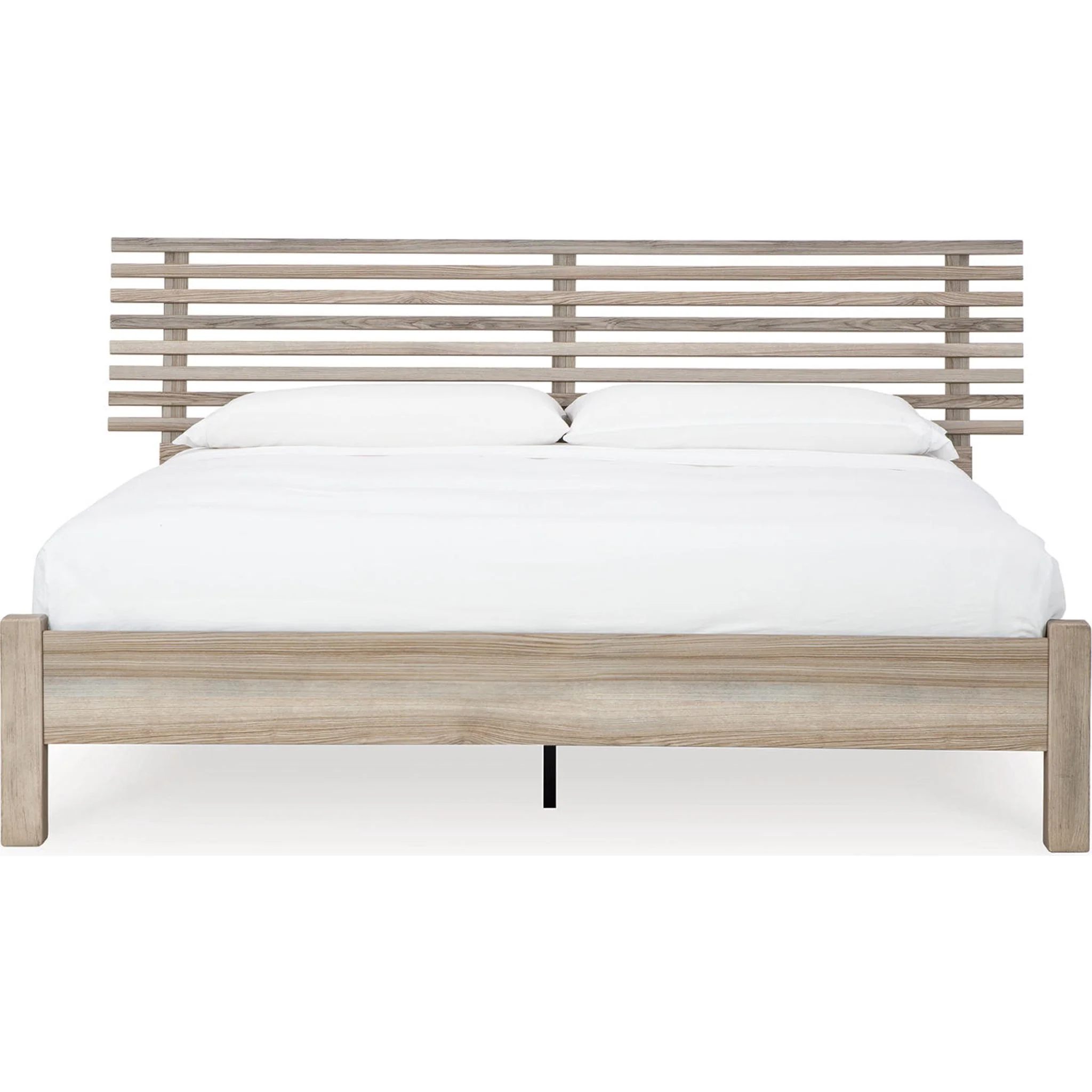 Hasbrick Slat Platform Bed - Tan - Image 19