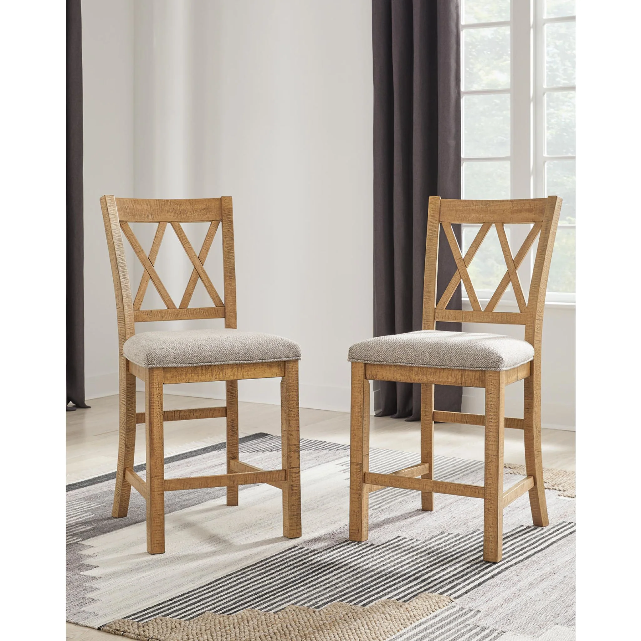 Havonplane Counter Height Stool - Brown - (D773-124) - Image 13