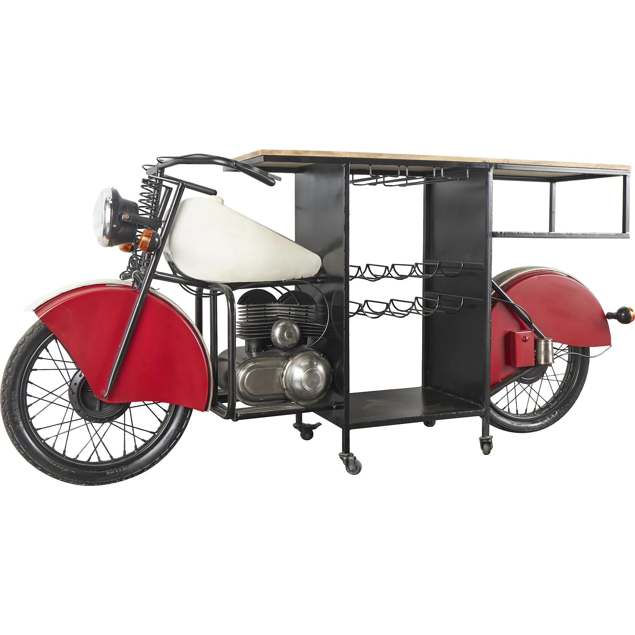 Hellen Bar Unit - Red - Image 10