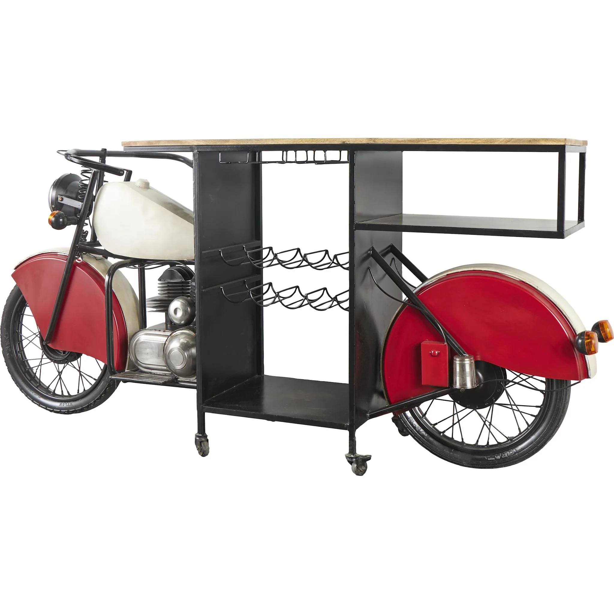Hellen Bar Unit - Red - Image 6