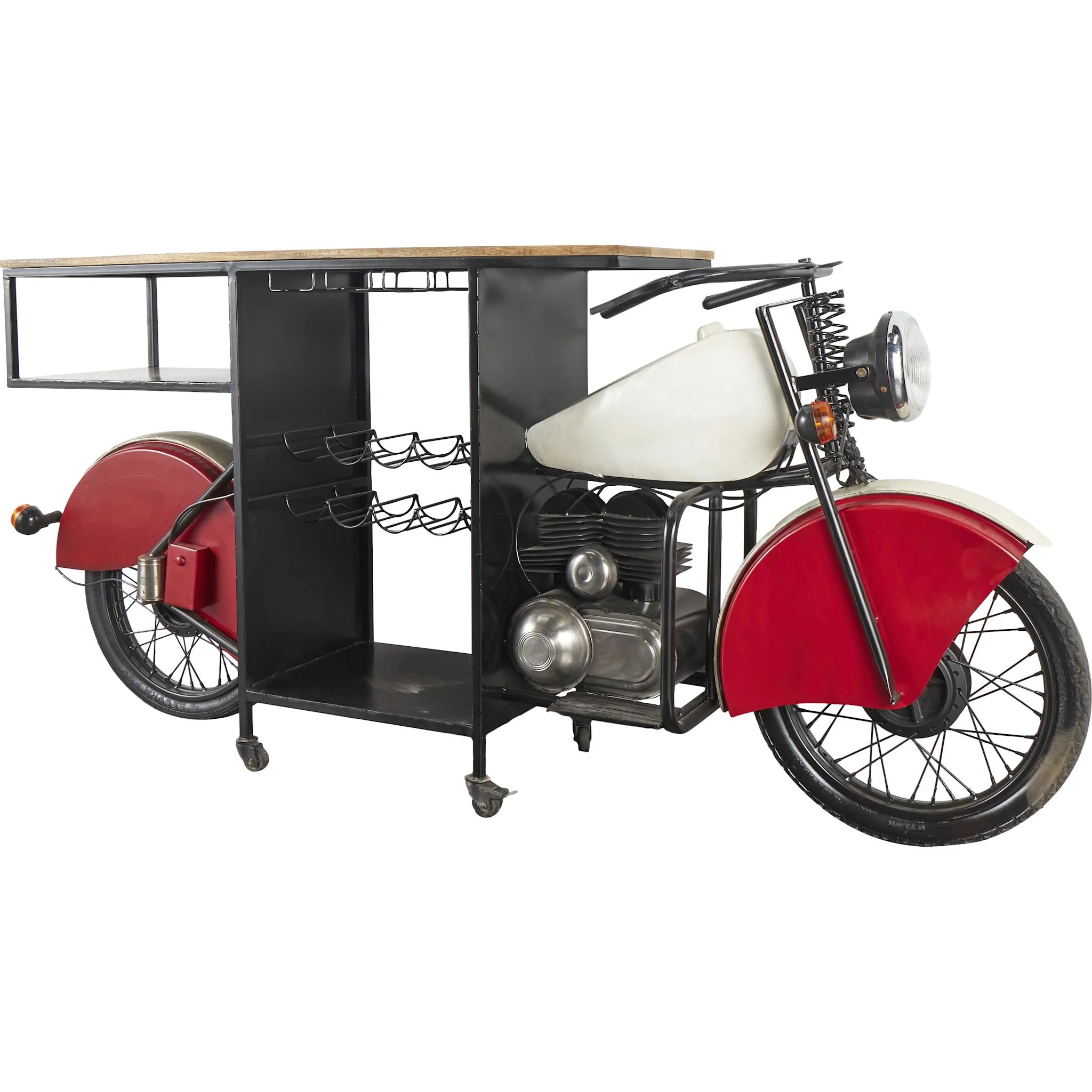 Hellen Bar Unit - Red - Image 7