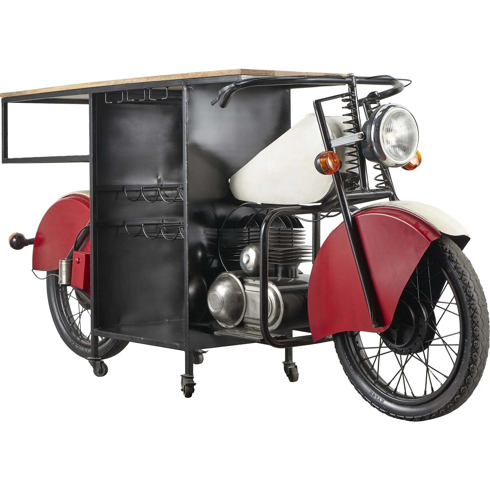 Hellen Bar Unit - Red - Image 8