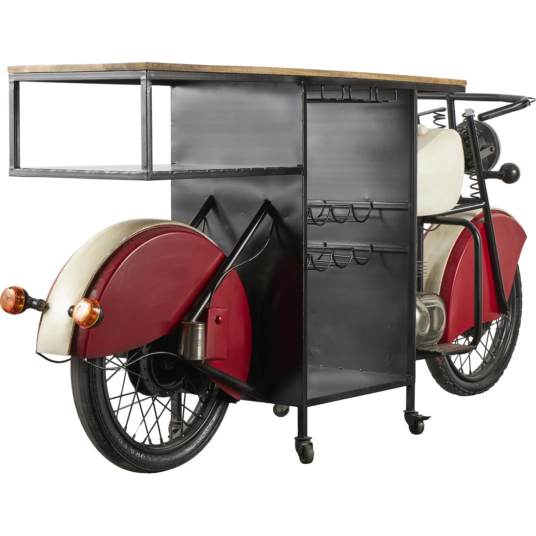 Hellen Bar Unit - Red - Image 9