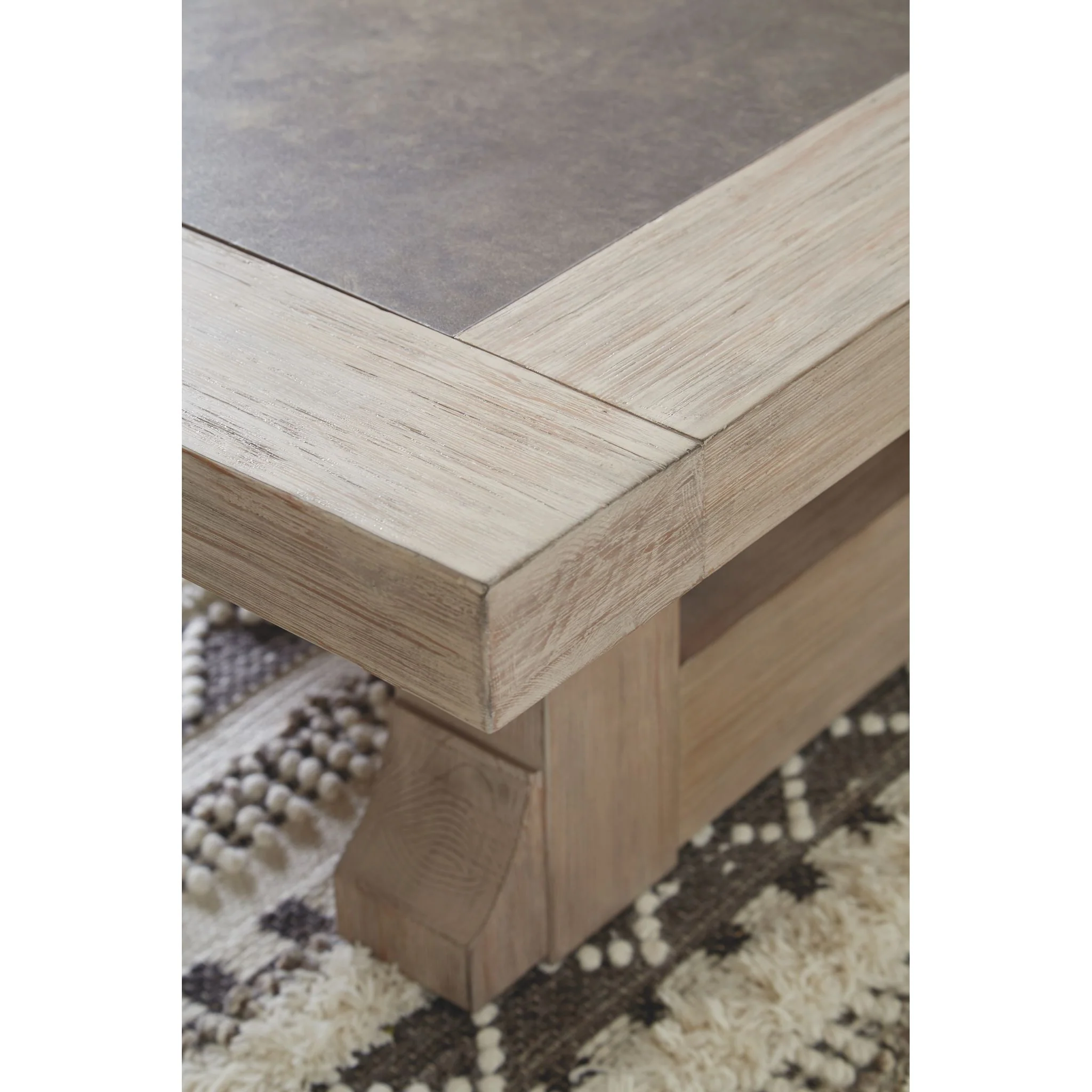 Hennington Coffee Table - Light Brown - Image 5