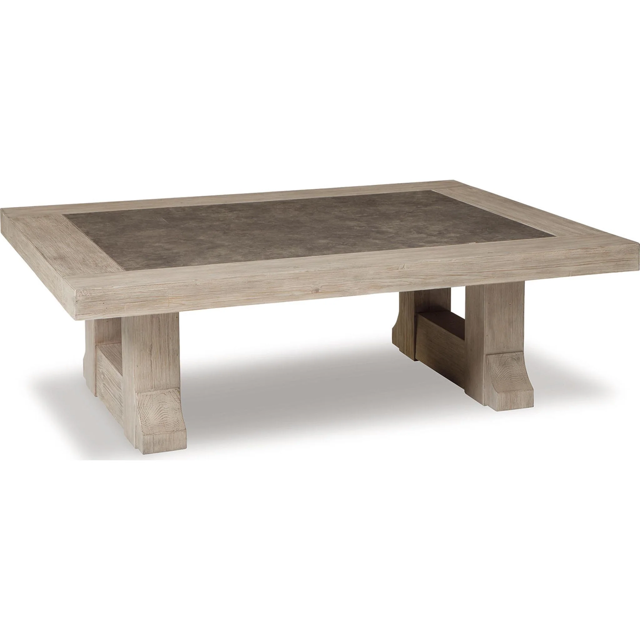 Hennington Coffee Table - Light Brown - Image 7