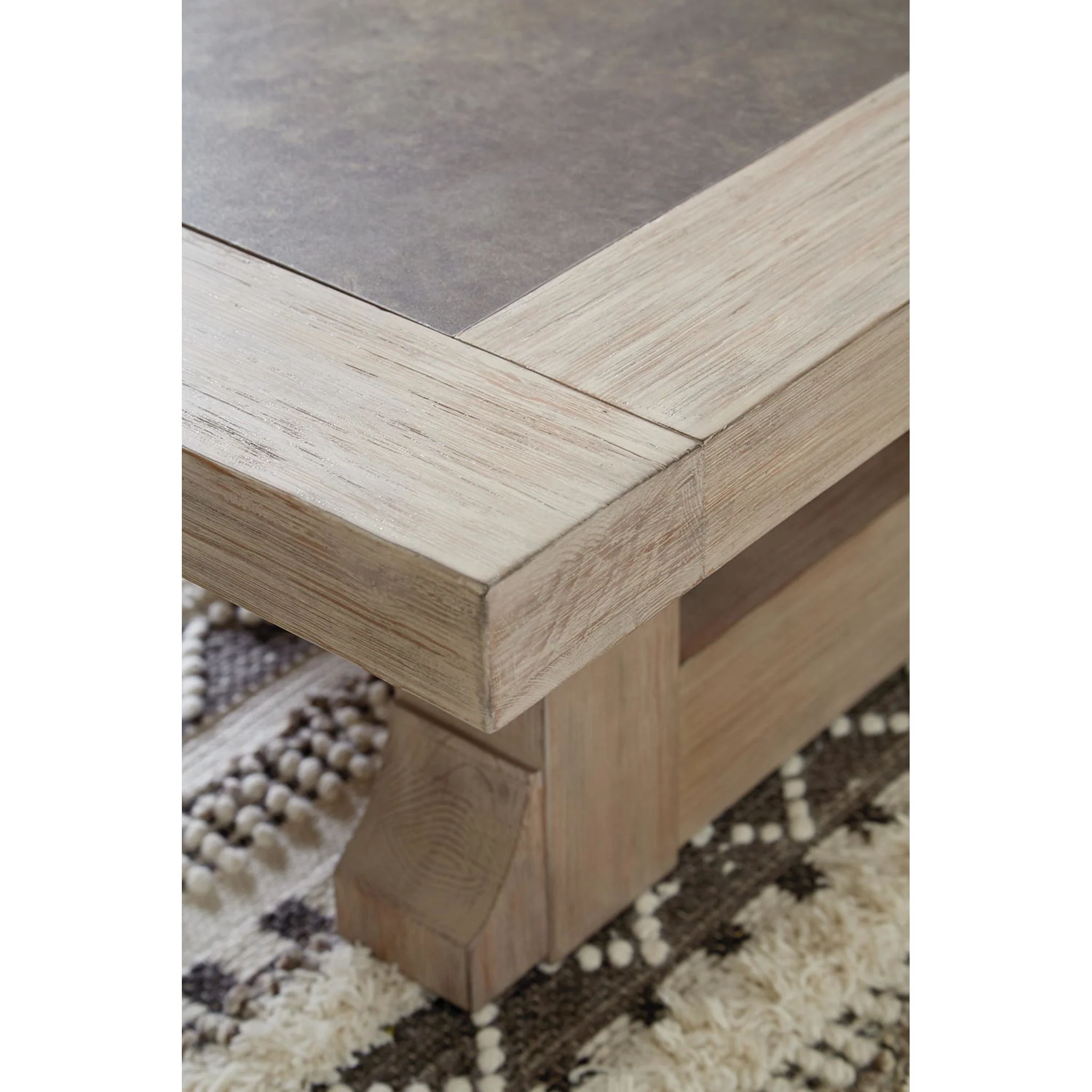 Hennington Coffee Table - Light Brown - Image 8