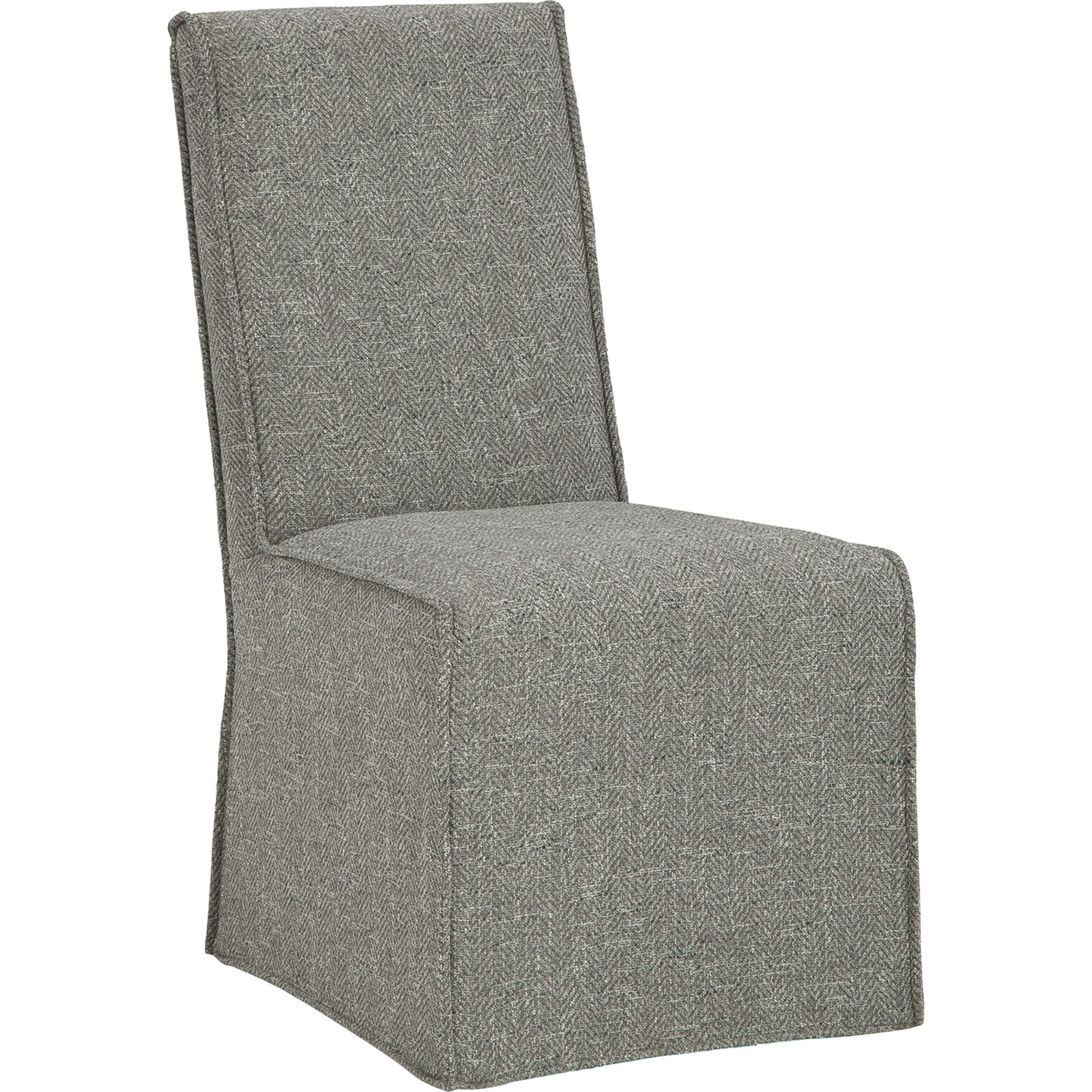 Hennington Side Chair - Grayish Brown - (D756-03)